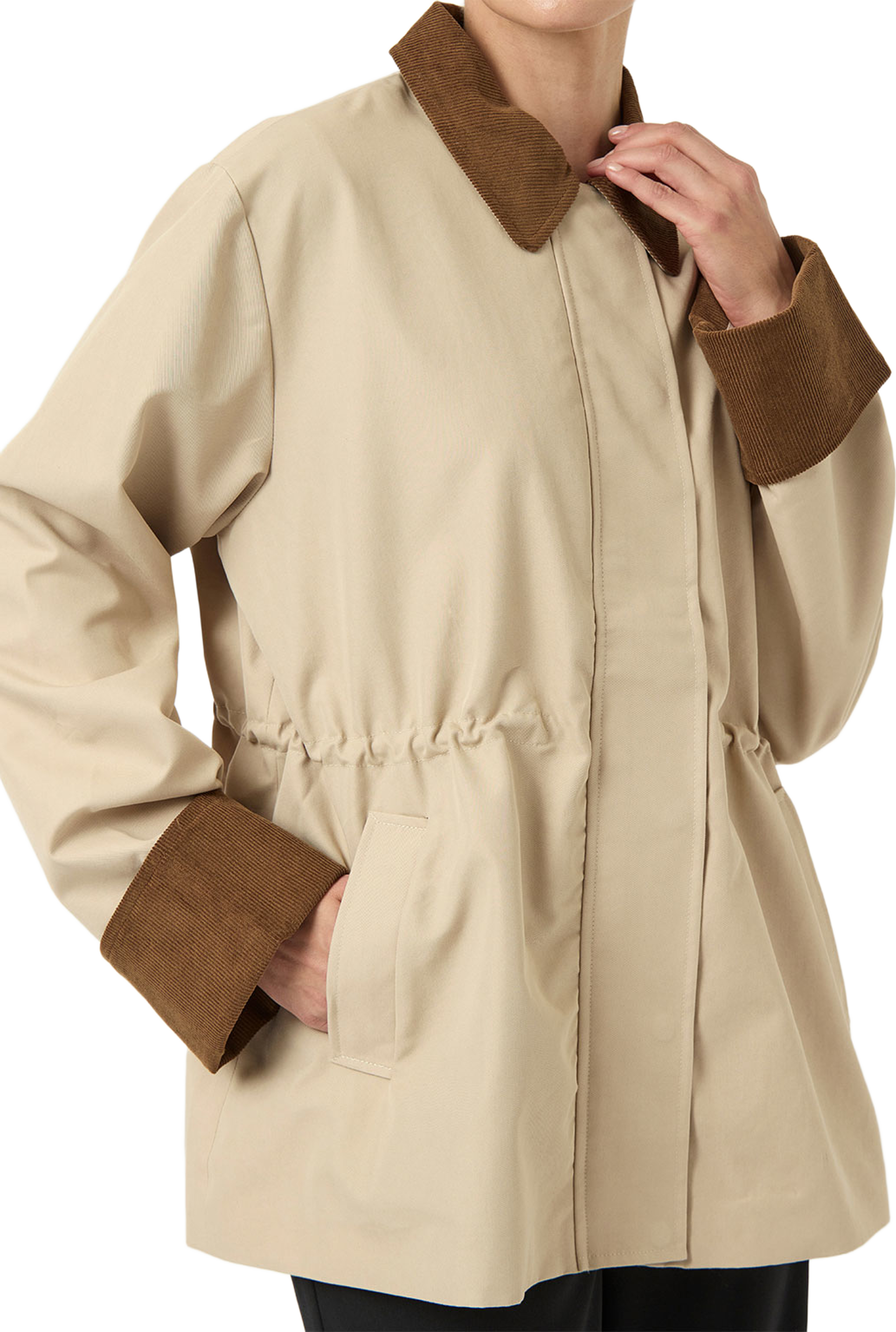 YASANCA Jacka, från Y.A.S, i färgen Oxford Tan. Klicka för att öppna bilden i stort format