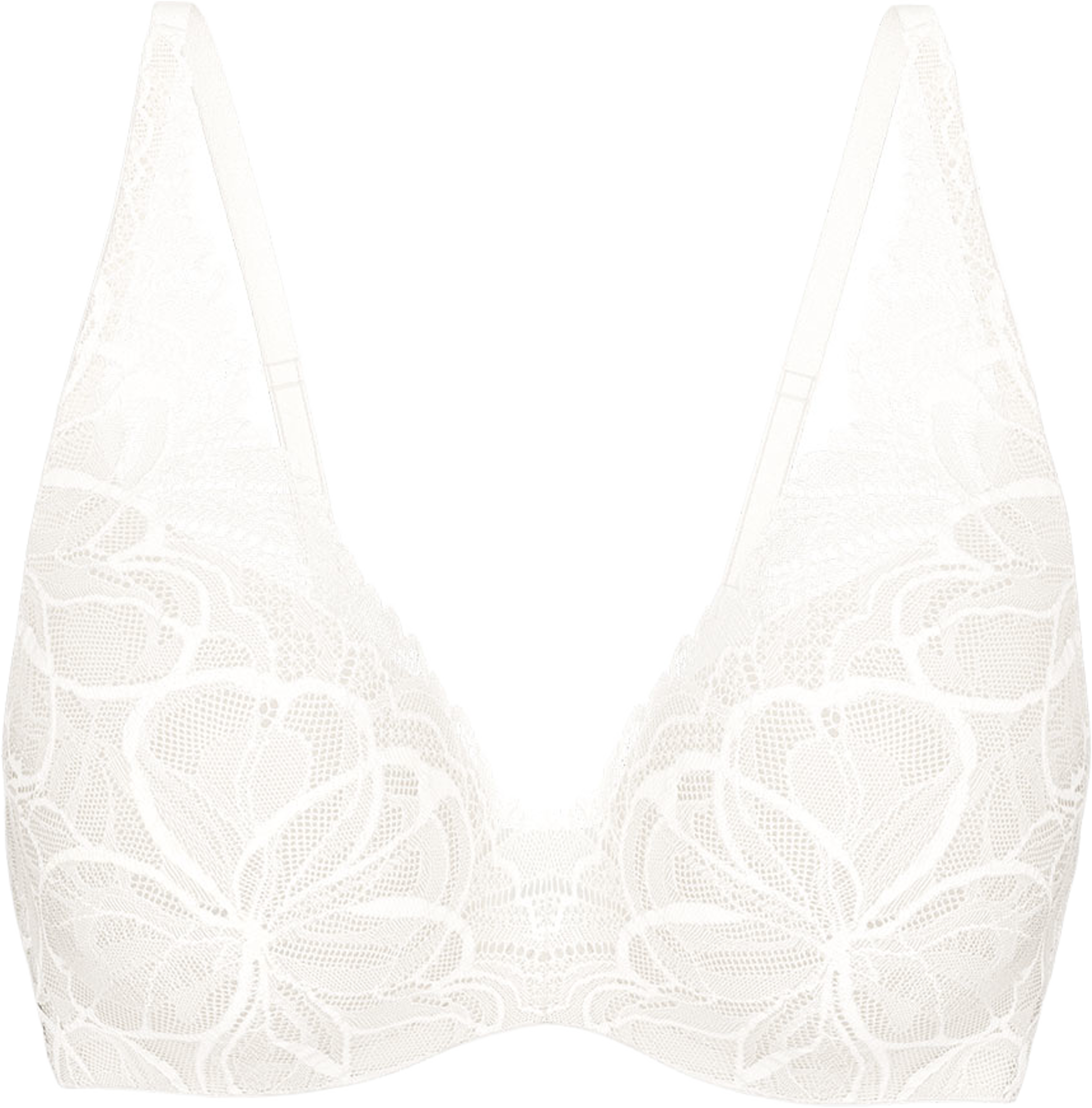 Body Make-Up Illusion Lace WP Bra, från Triumph, i färgen Ecru White. Klicka för att öppna bilden i stort format