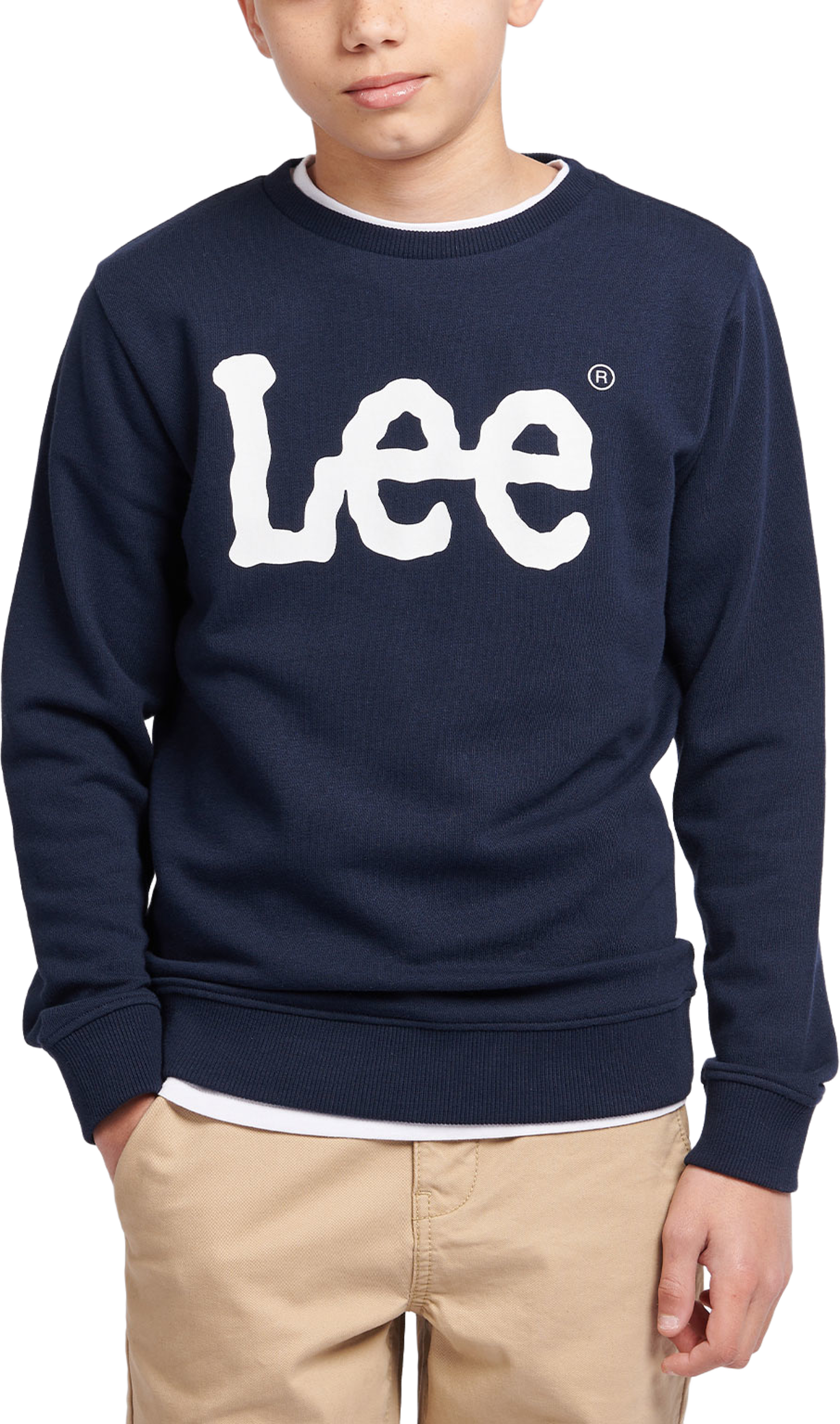 Wobbly Graphic LB Crew, från Lee, i färgen Navy Blazer. Klicka för att öppna bilden i stort format