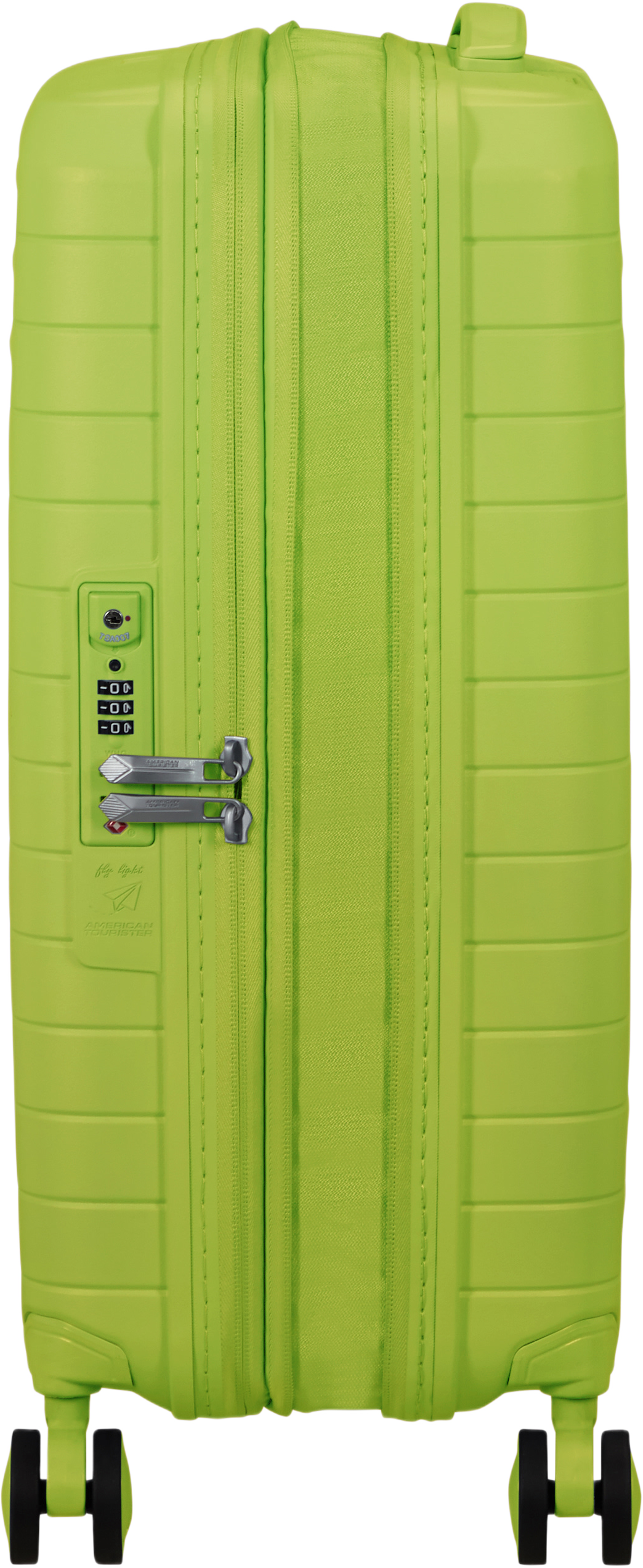 Kabinväska 55 cm Fast Forward, från American Tourister, i färgen Neon Lime. Klicka för att öppna bilden i stort format