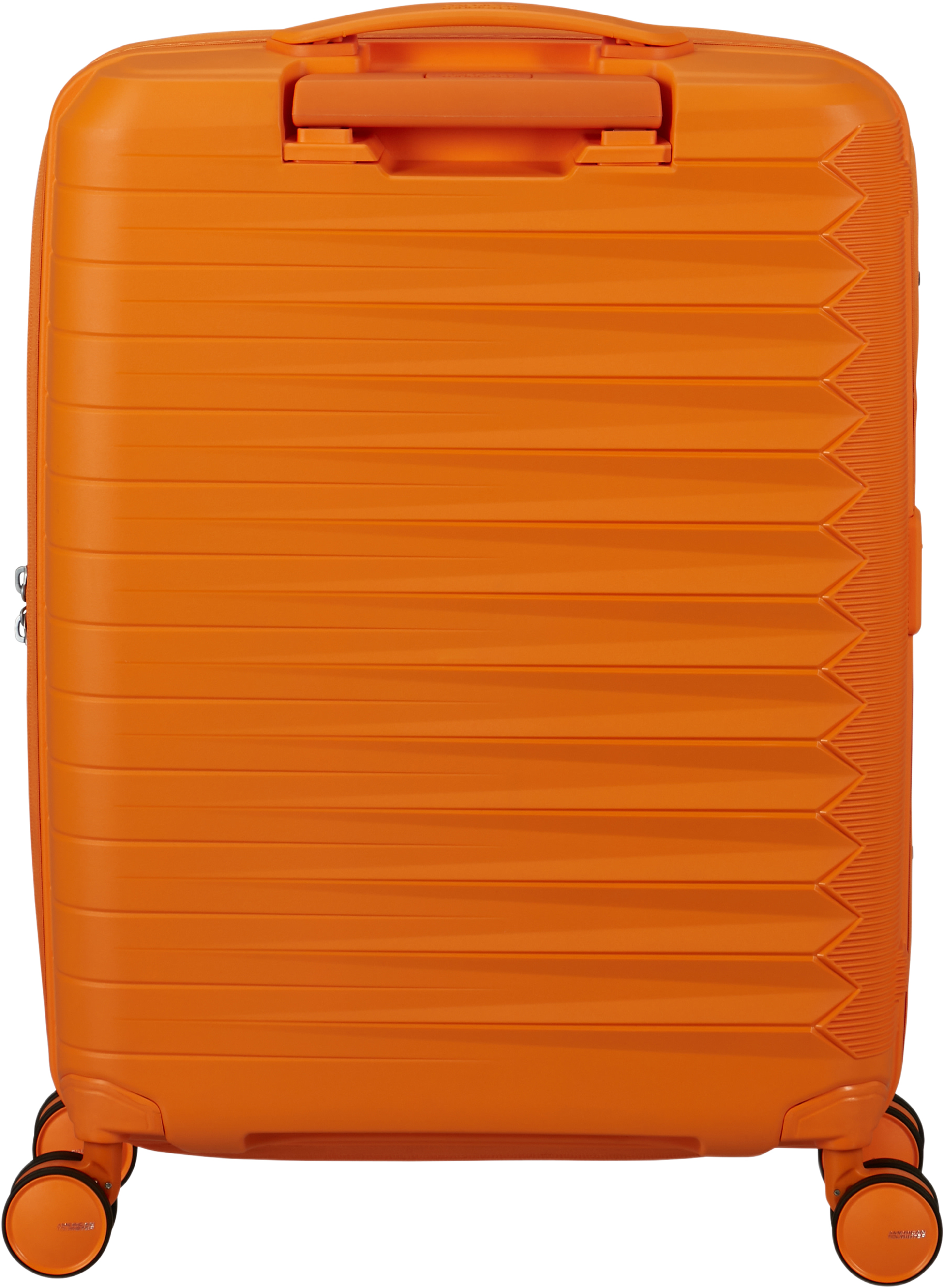 Kabinväska 55 cm Fast Forward, från American Tourister, i färgen Radiant Orange. Klicka för att öppna bilden i stort format