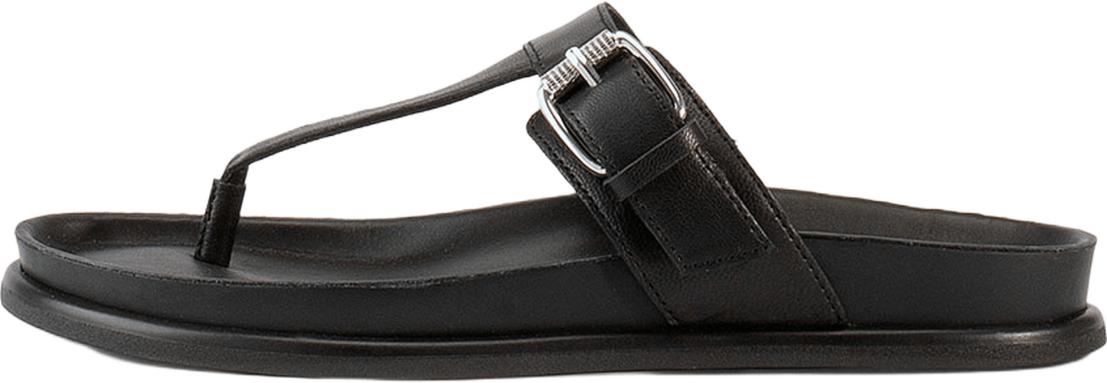 Effie Sandals Flats, från Vagabond Shoemakers, i färgen Black. Klicka för att öppna bilden i stort format