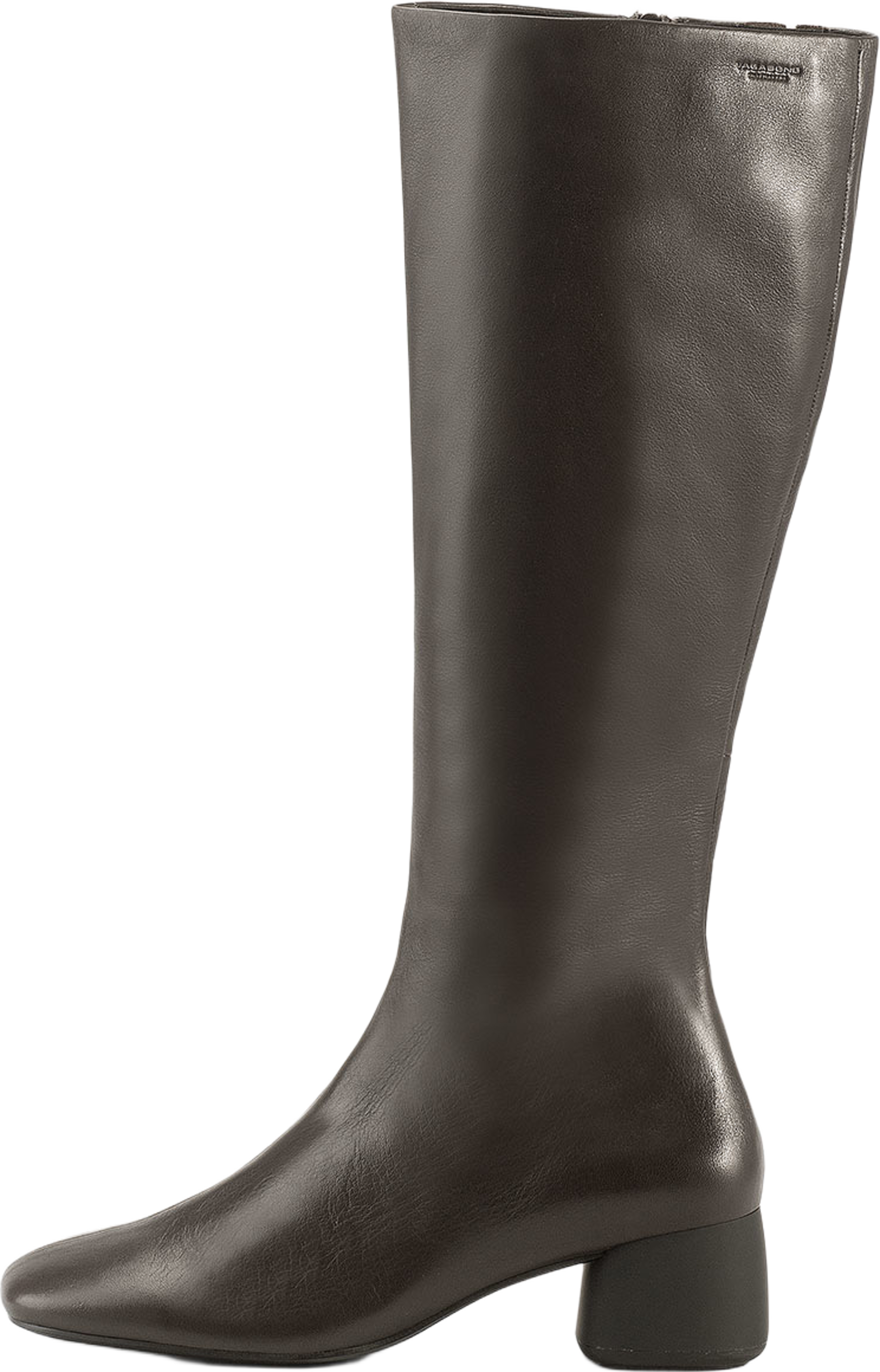 Vagshoemakers Livia Tall Boots, från Vagabond Shoemakers, i färgen Chocolate. Klicka för att öppna bilden i stort format