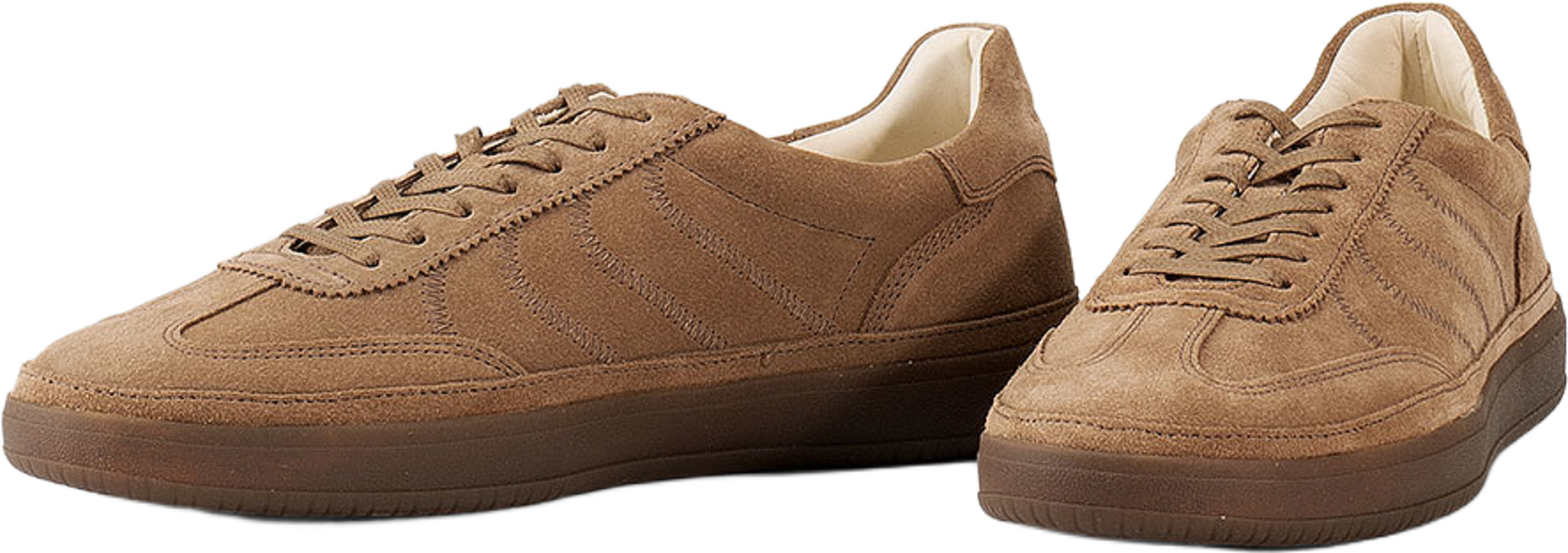 Leo Sport Shoes, från Vagabond Shoemakers, i färgen Dk Sand. Klicka för att öppna bilden i stort format