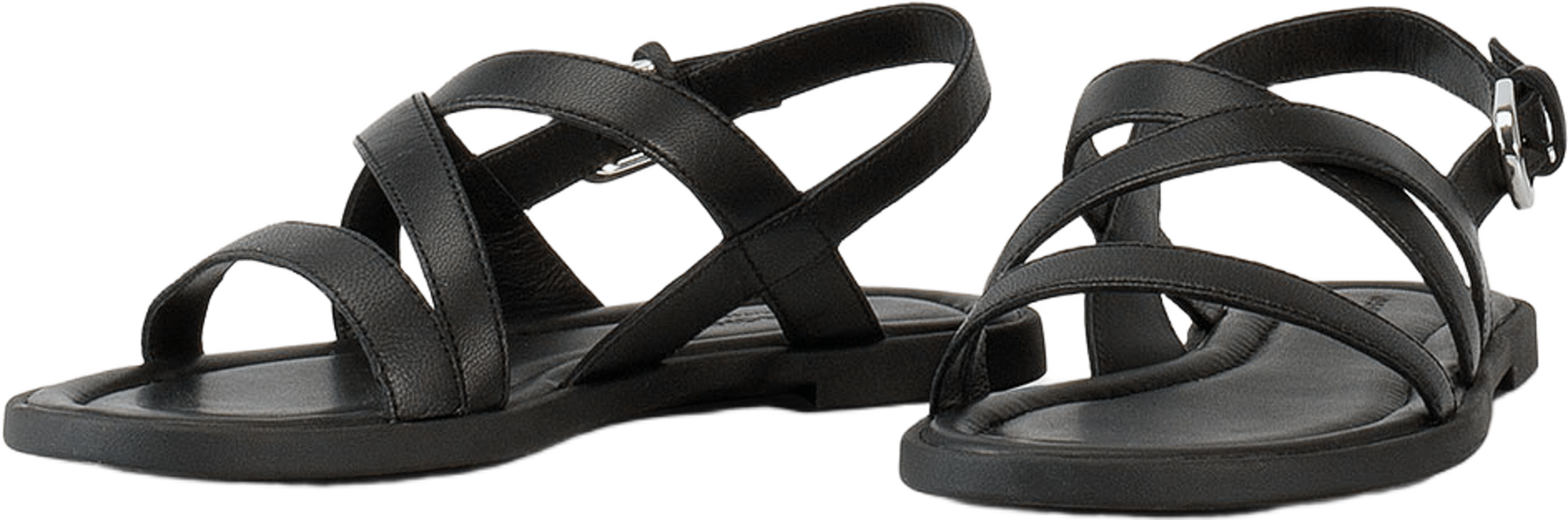 Zaida Sandals Flats, från Vagabond Shoemakers, i färgen Black. Klicka för att öppna bilden i stort format
