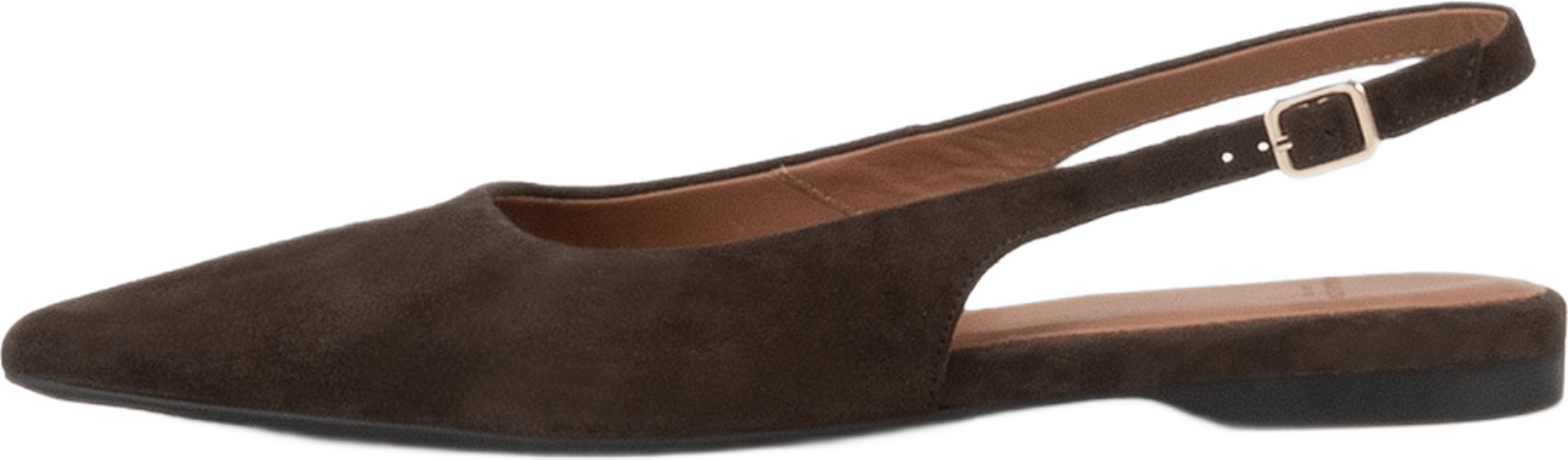 Hermine Ballerinaskor, från Vagabond Shoemakers, i färgen Coffee. Klicka för att öppna bilden i stort format