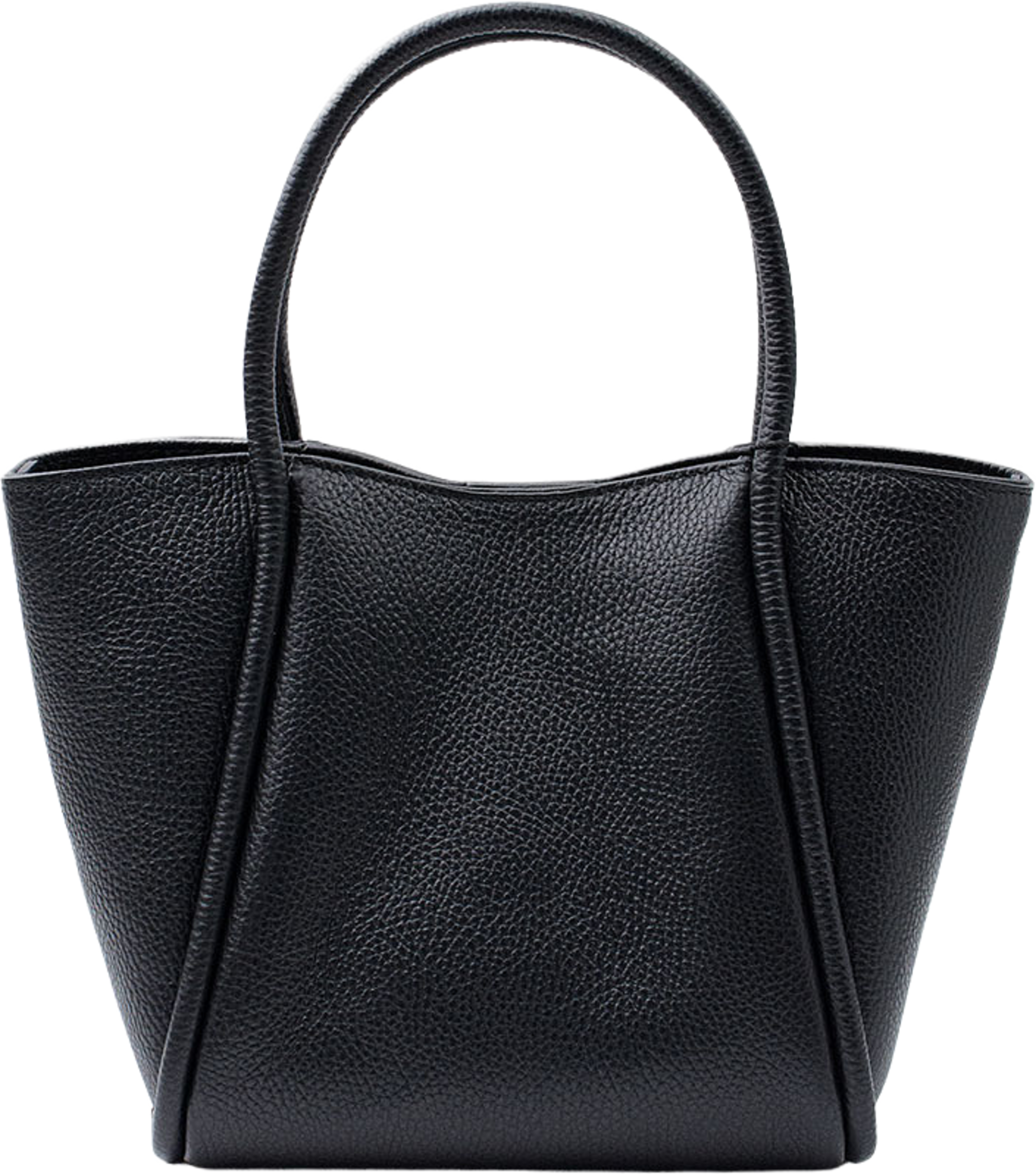 Handväska i mocka Florence M, från LaTalia, i färgen Svart. Klicka för att öppna bilden i stort format