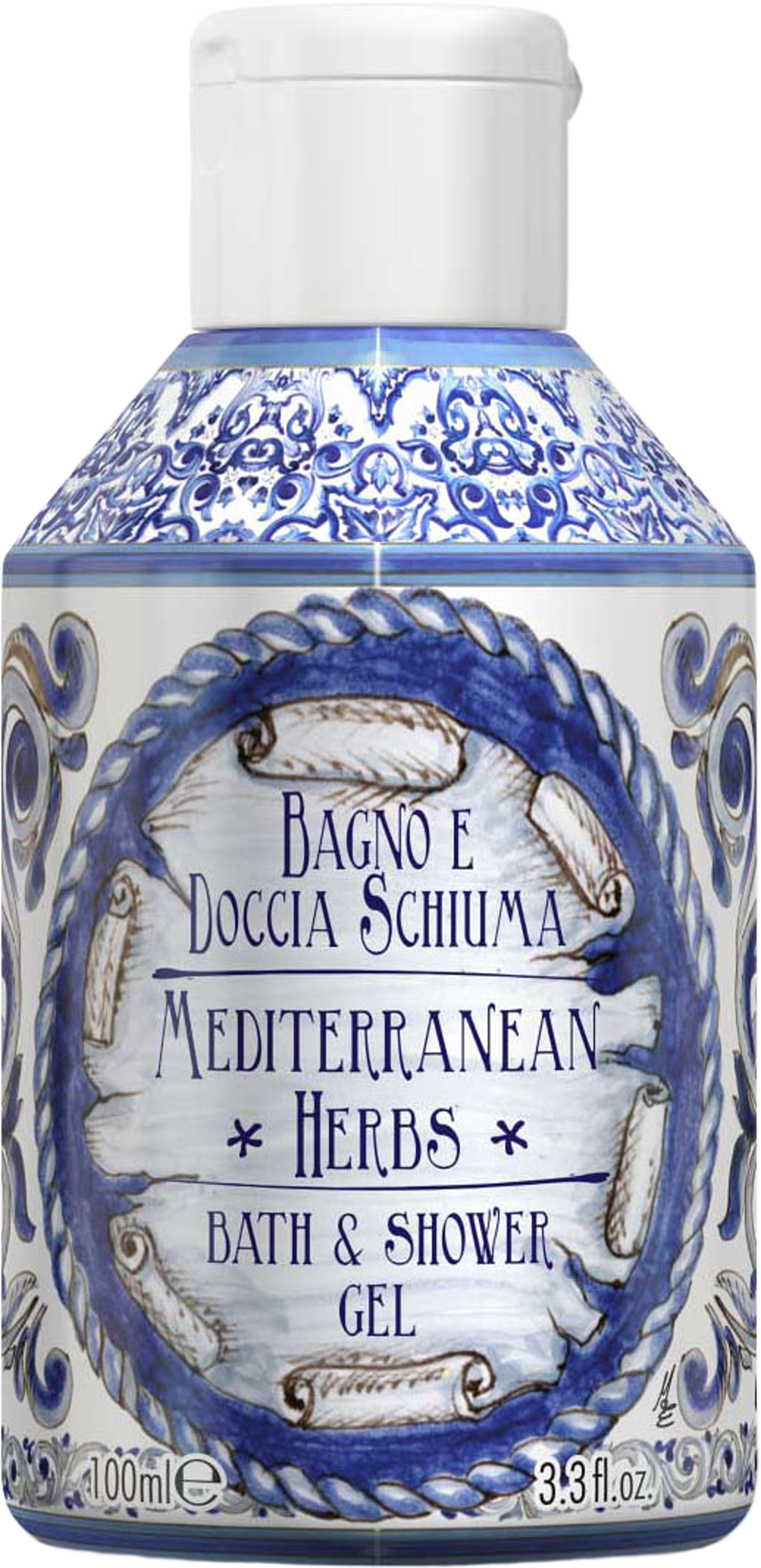 Bath & Shower Gel Mediterranean Herbs, från Rudy Profumi. Klicka för att öppna bilden i stort format
