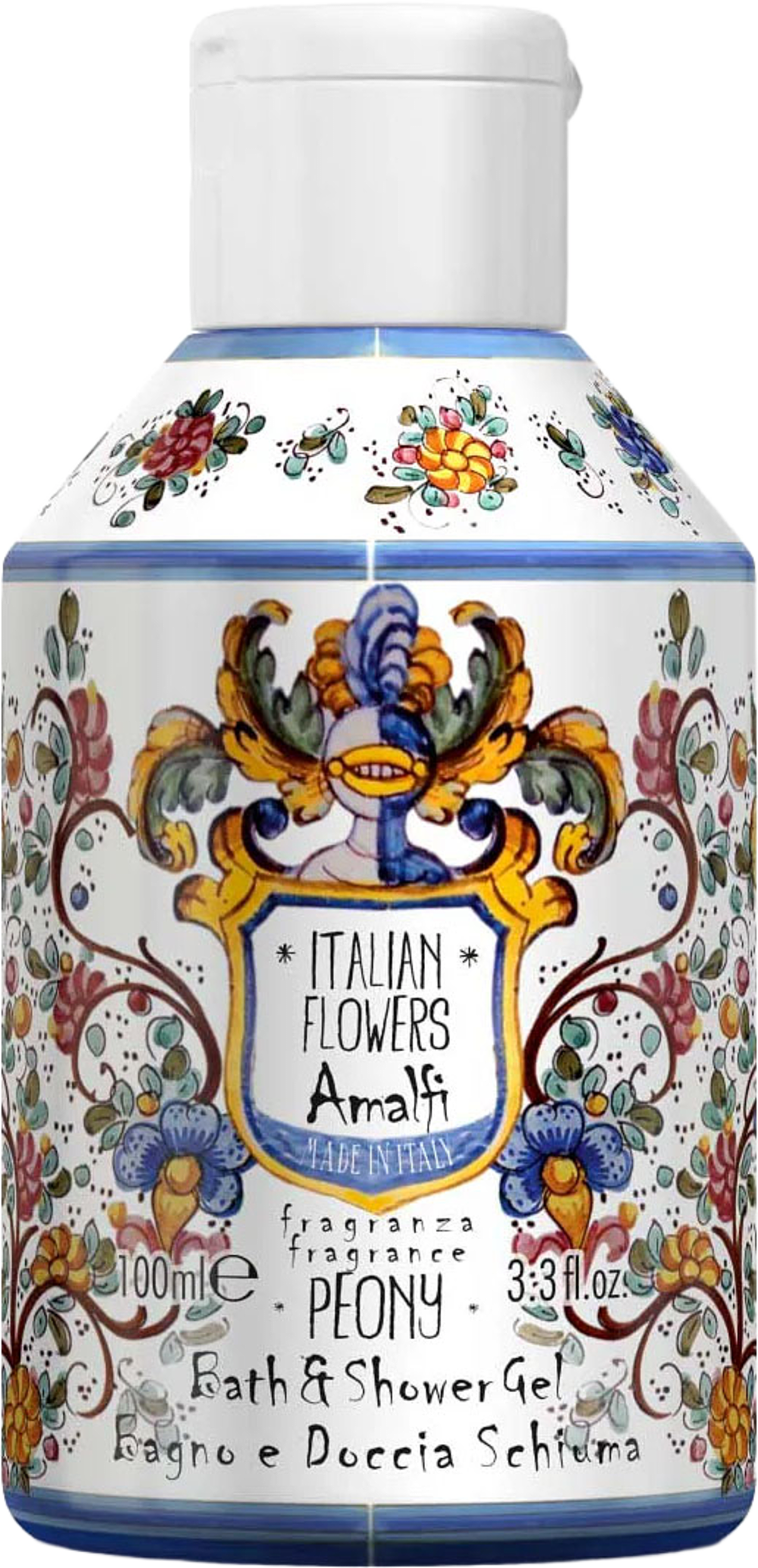 Bath & Shower Gel Amafli Peony, från Rudy Profumi. Klicka för att öppna bilden i stort format