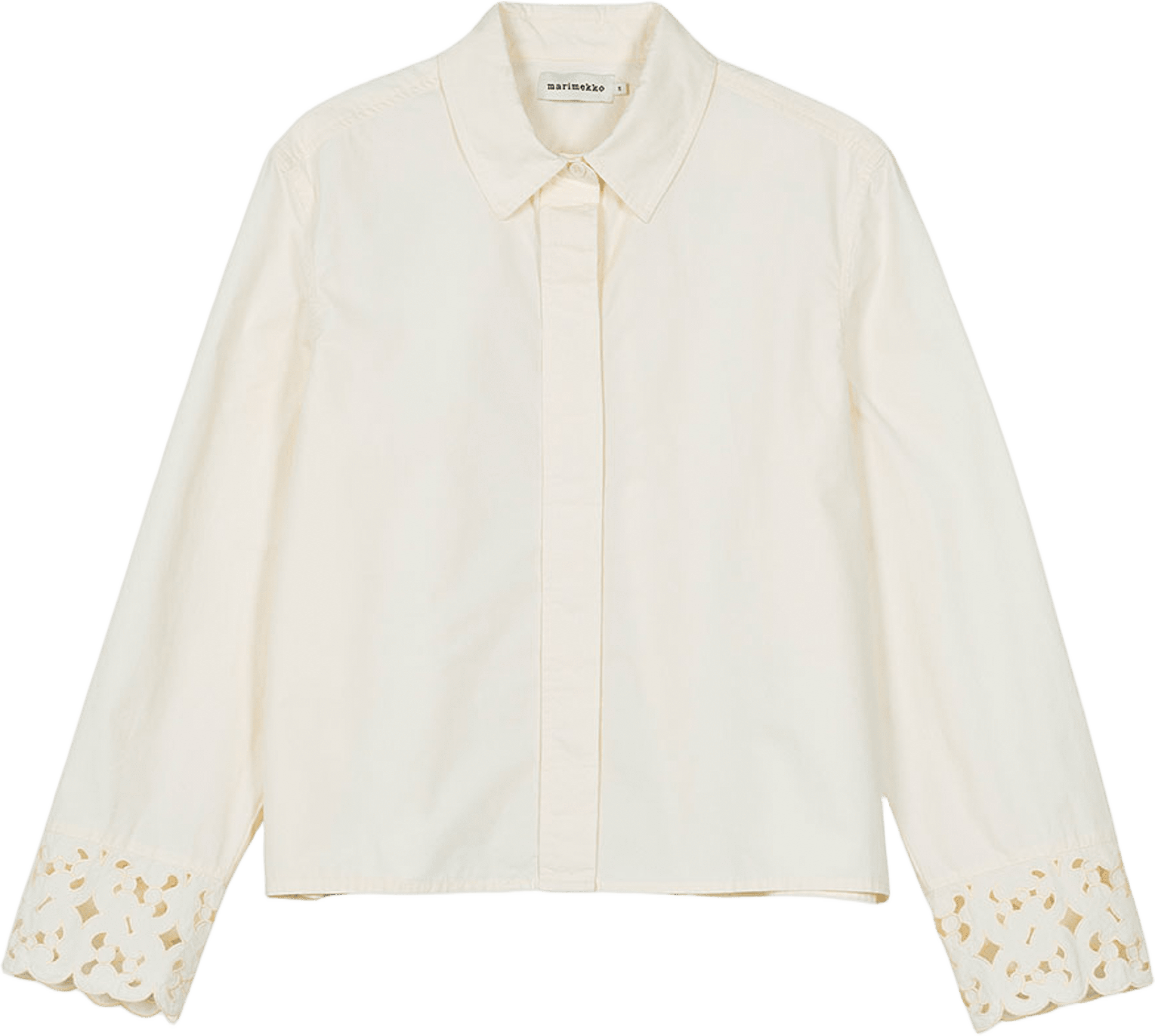 Etevyys Keidas Blouse, från Marimekko, i färgen Off-white. Klicka för att öppna bilden i stort format