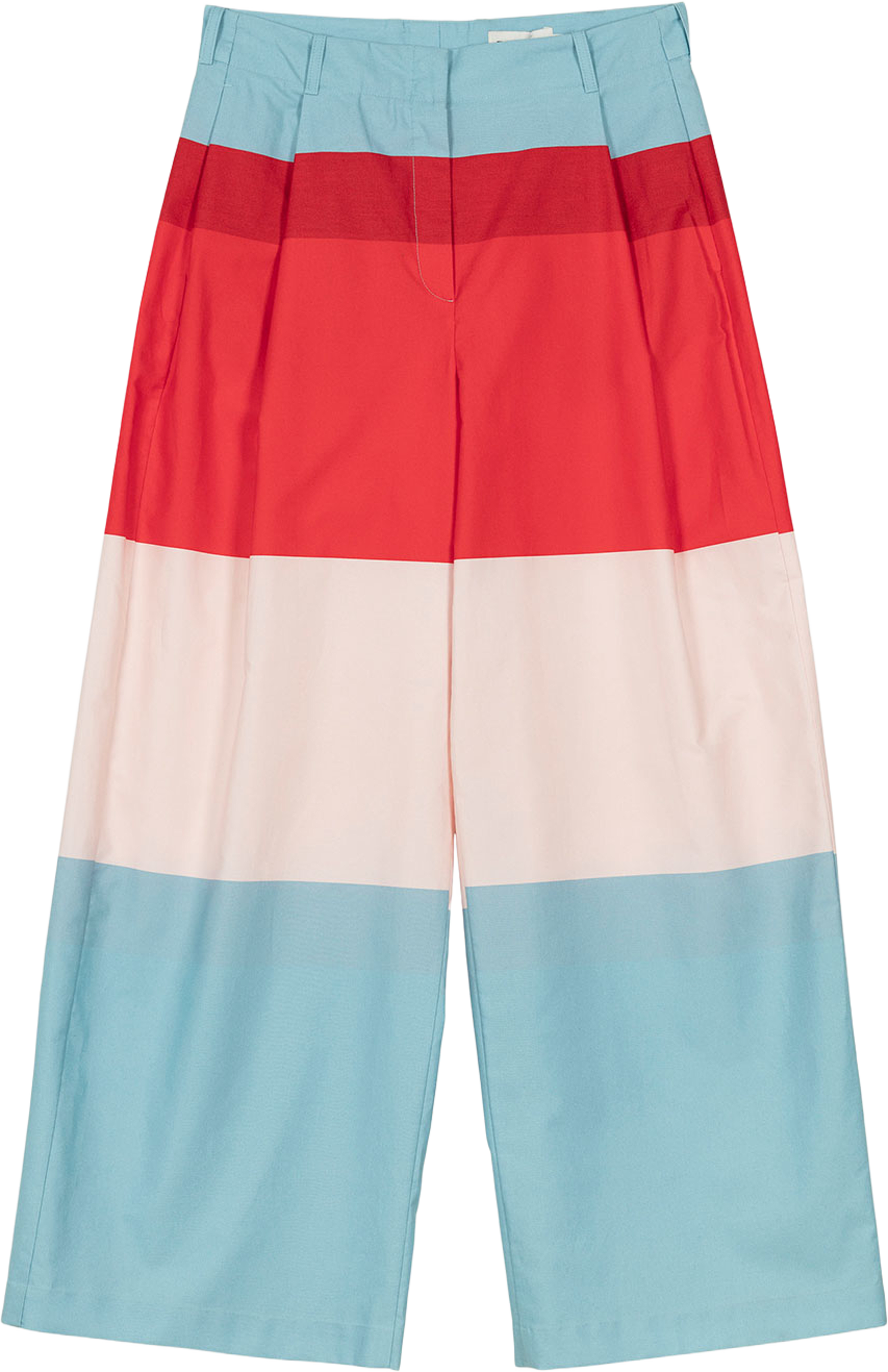 Veikata Hennika, från Marimekko, i färgen Red, Light Pink, Light Blue. Klicka för att öppna bilden i stort format