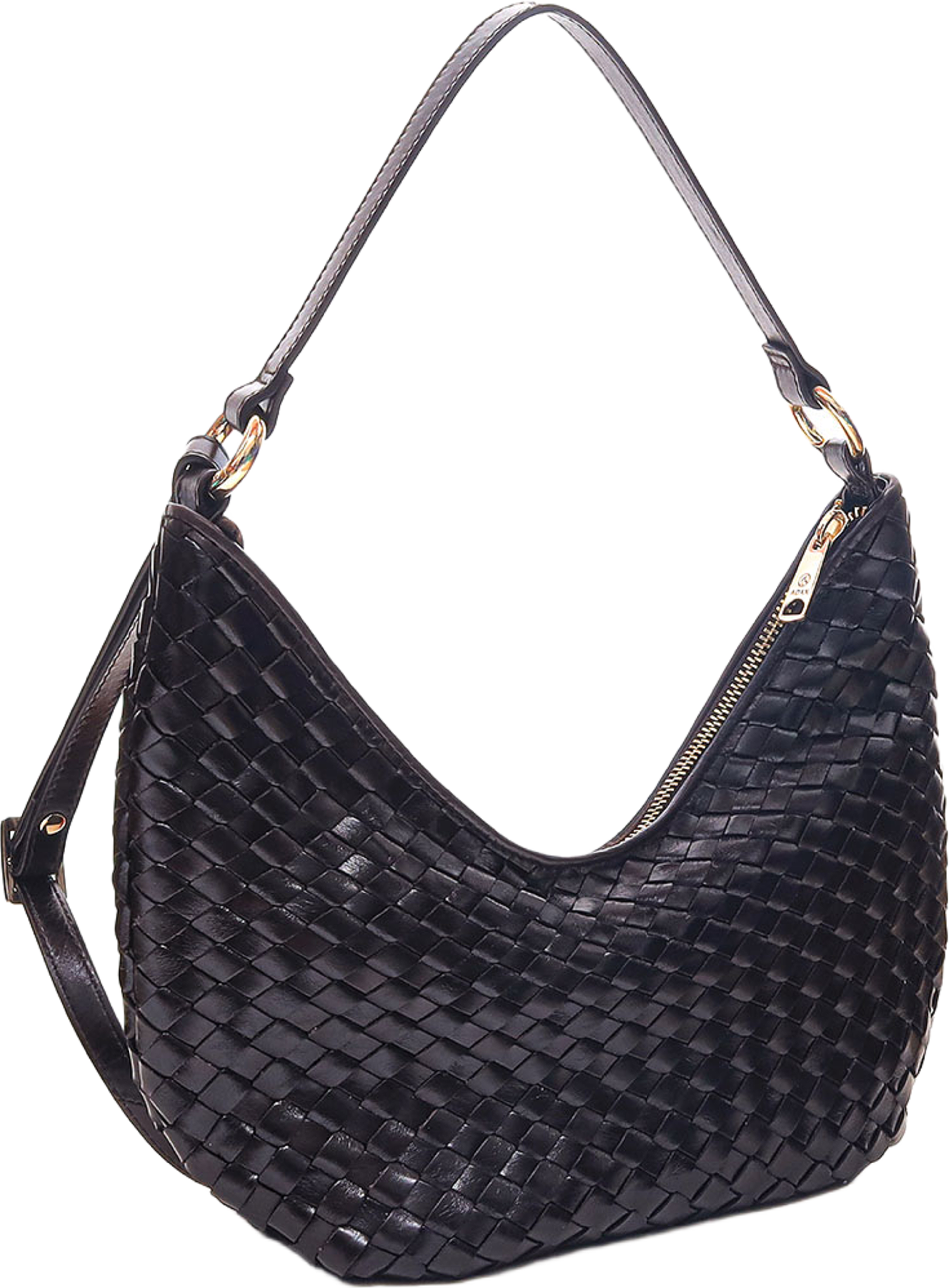 Mona Axelväska, från Adax, i färgen Dark Brown. Klicka för att öppna bilden i stort format