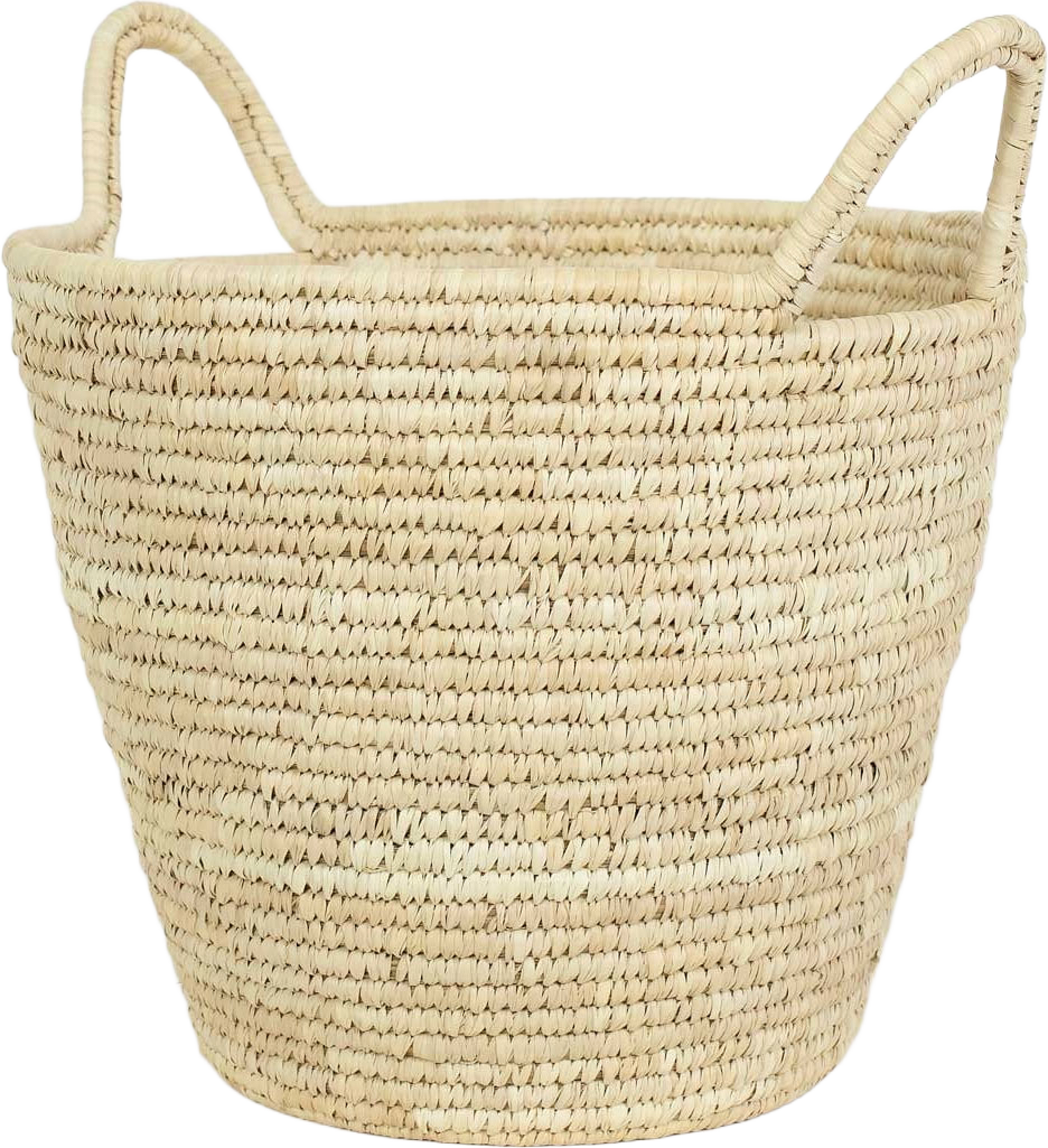 PALM LOOP Korg med handtag, från A World of Craft, i färgen Natur. Klicka för att öppna bilden i stort format