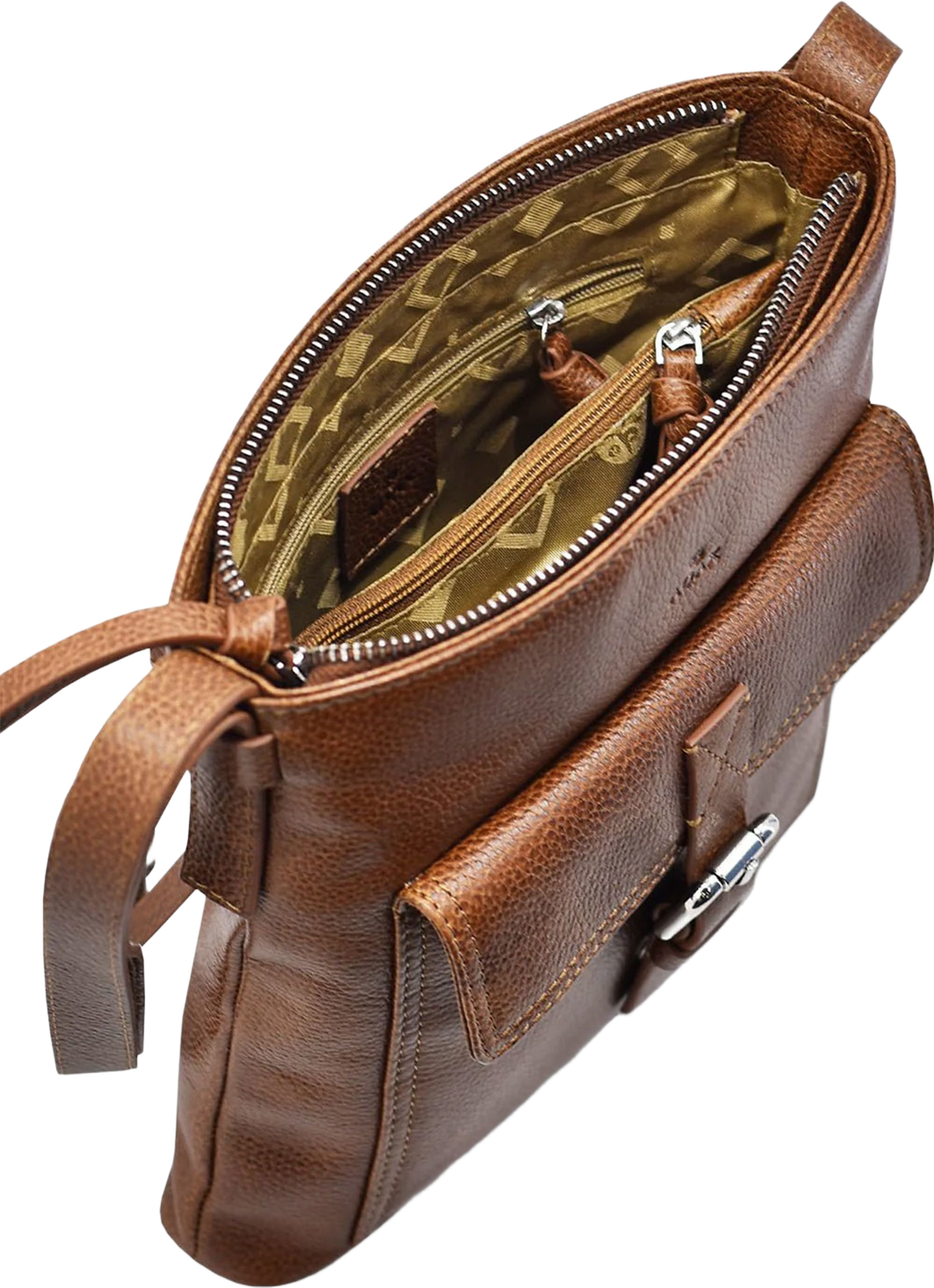 Nadia Axelväska, från Adax, i färgen Caramel. Klicka för att öppna bilden i stort format