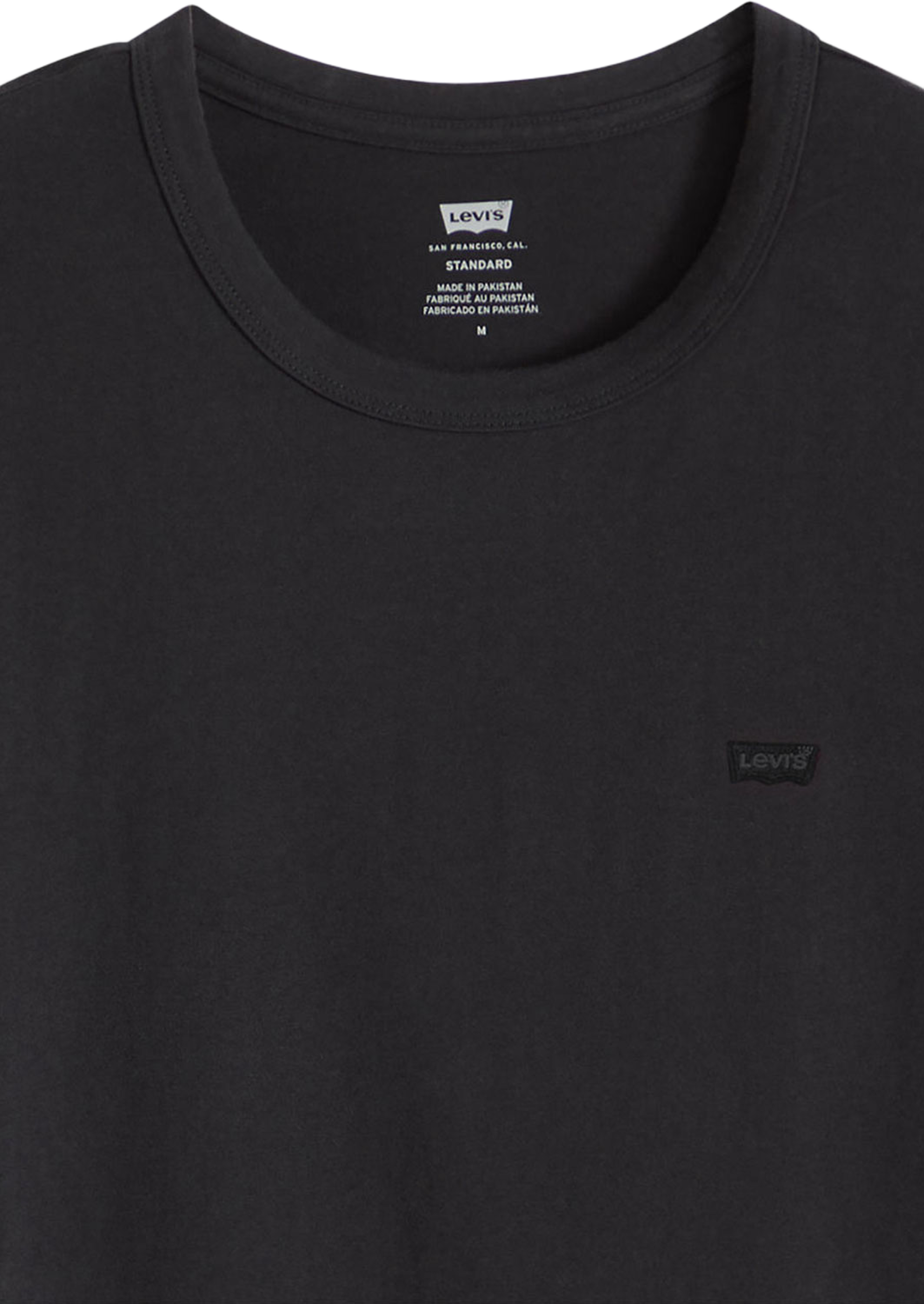 Original Tee, från Levi's, i färgen Mineral Black. Klicka för att öppna bilden i stort format