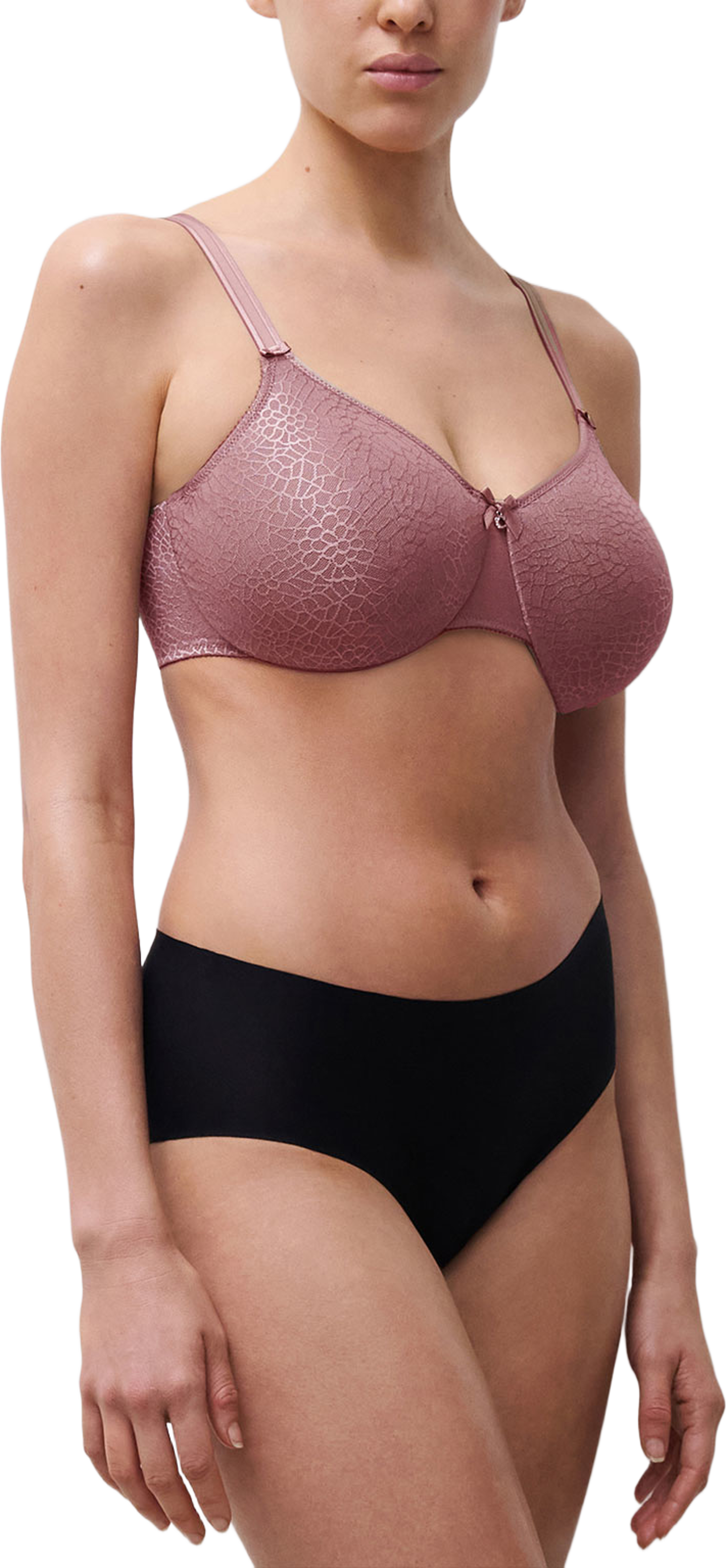 C Magnifique Very covering molded bra, från Chantelle, i färgen Rose Des Bois. Klicka för att öppna bilden i stort format