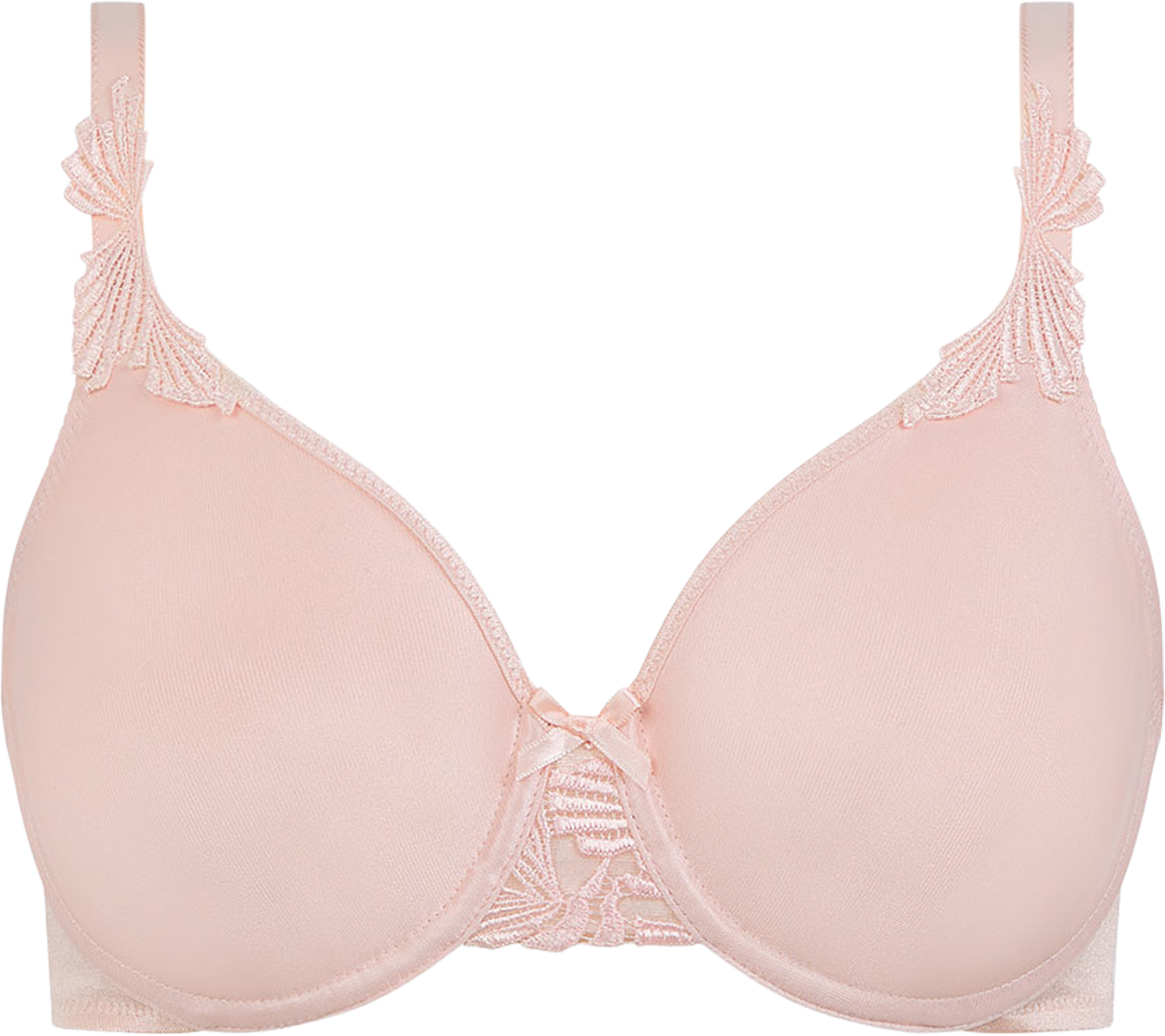 Hedona Covering Molded Bra, från Chantelle, i färgen Taffeta Pink. Klicka för att öppna bilden i stort format