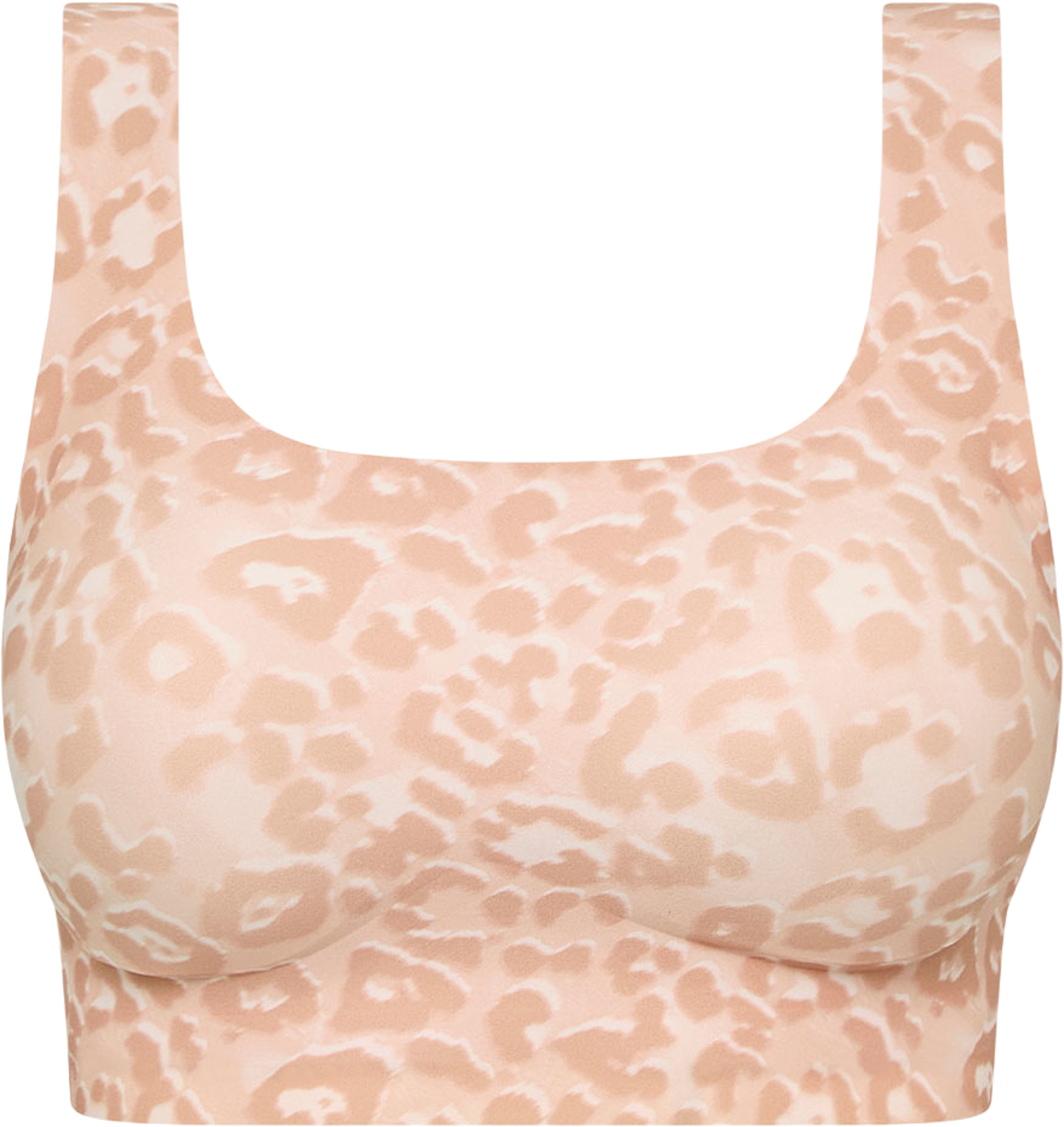 Sofstretch Power Scoop Bra, från Chantelle, i färgen Leo Blush. Klicka för att öppna bilden i stort format