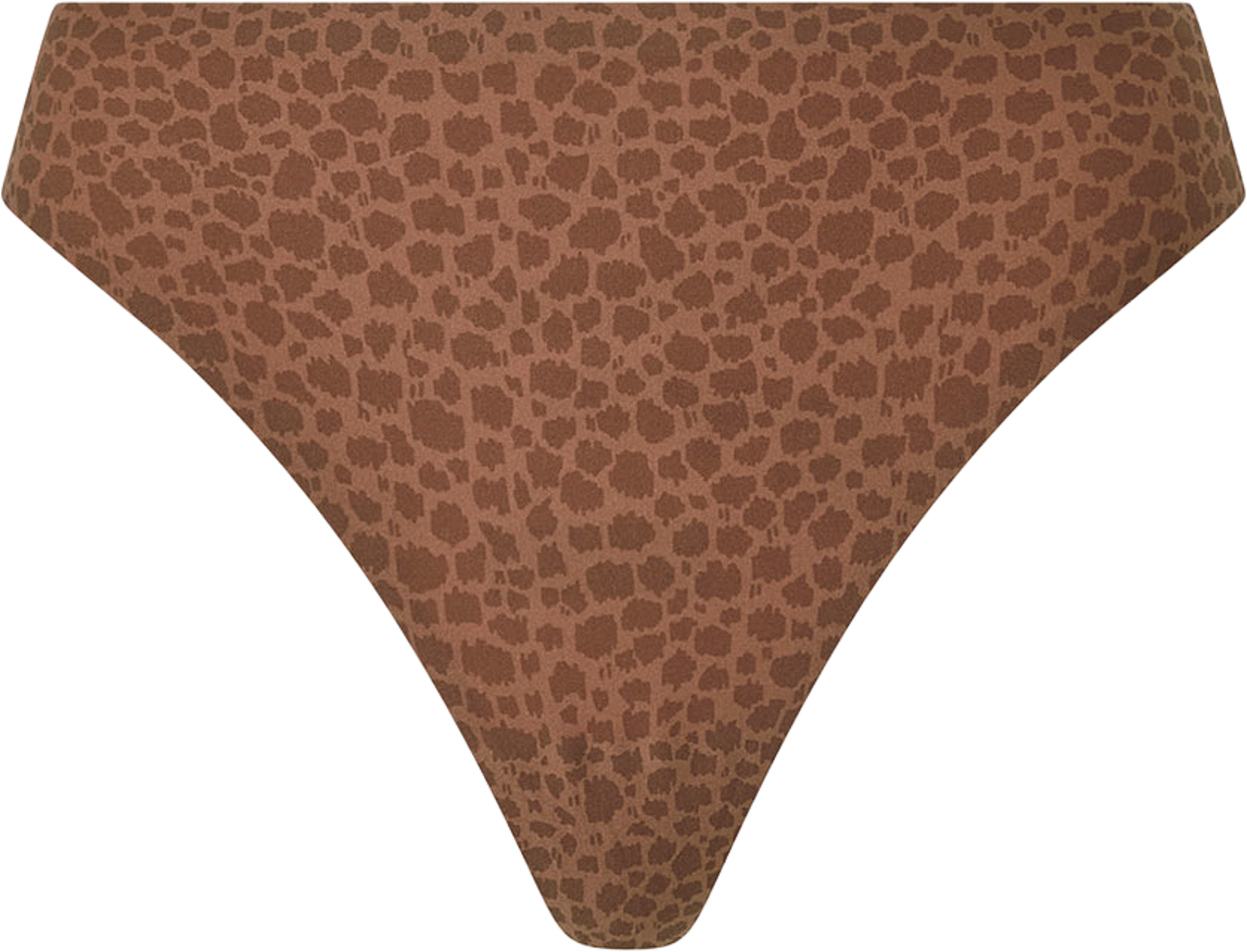 Sofstretch thong, från Chantelle, i färgen Wild Brown. Klicka för att öppna bilden i stort format