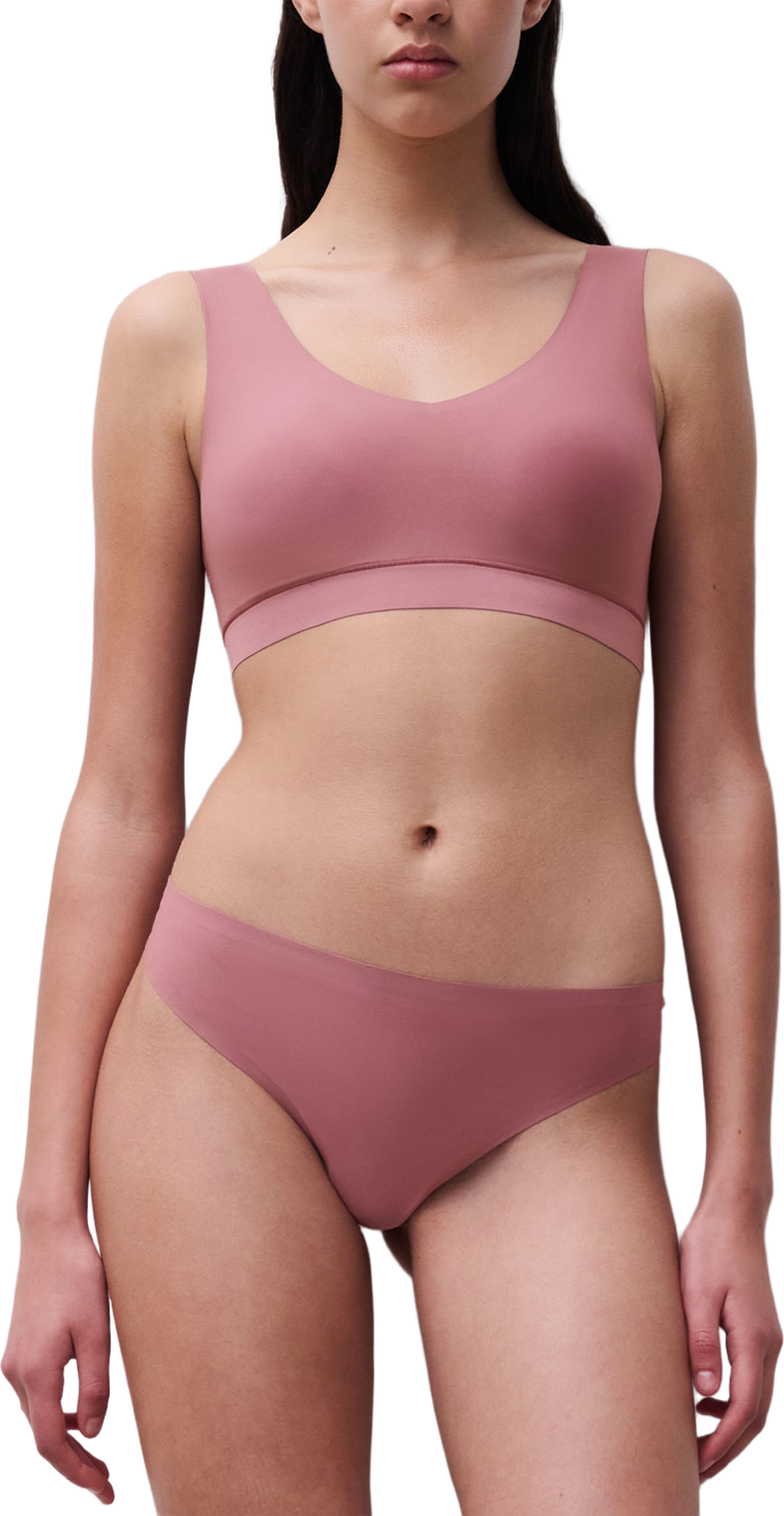 Softstretch Padded Top, från Chantelle, i färgen Rose Des Bois. Klicka för att öppna bilden i stort format