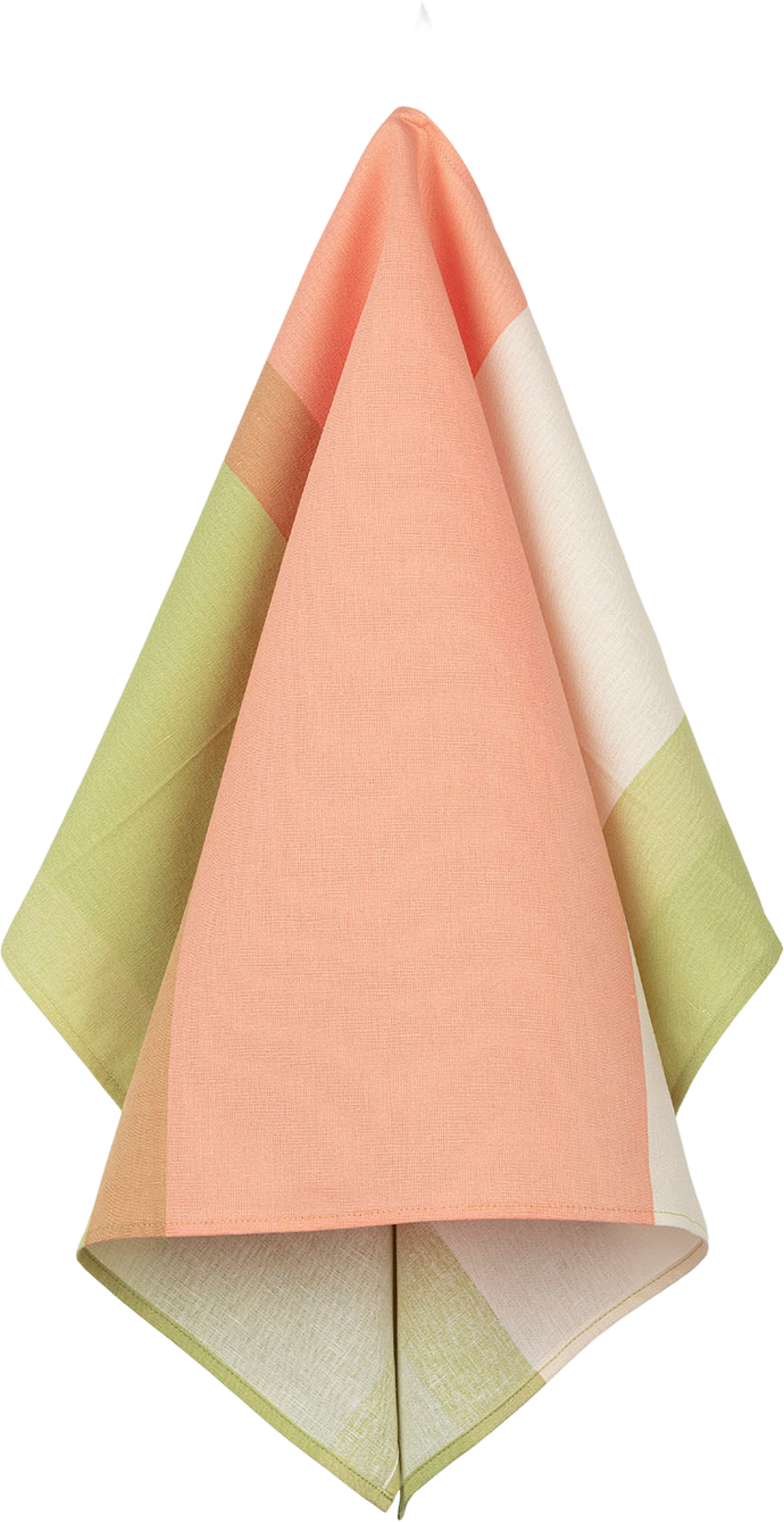 Hennika Tea Towel 47x70cm, från Marimekko, i färgen Pear, Off White, Powder. Klicka för att öppna bilden i stort format