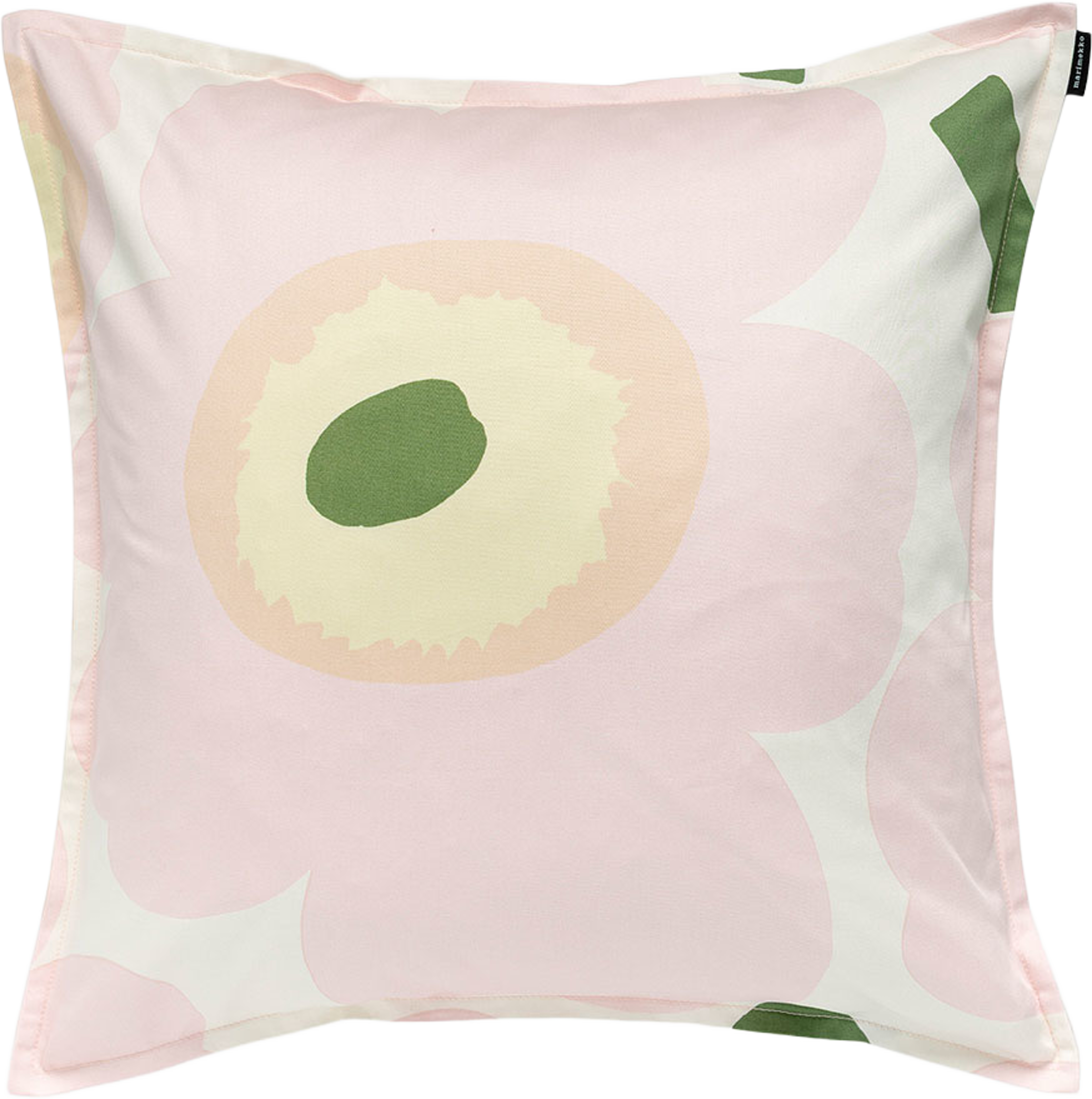 Unikko Cc 50x50cm, från Marimekko, i färgen Green. Klicka för att öppna bilden i stort format