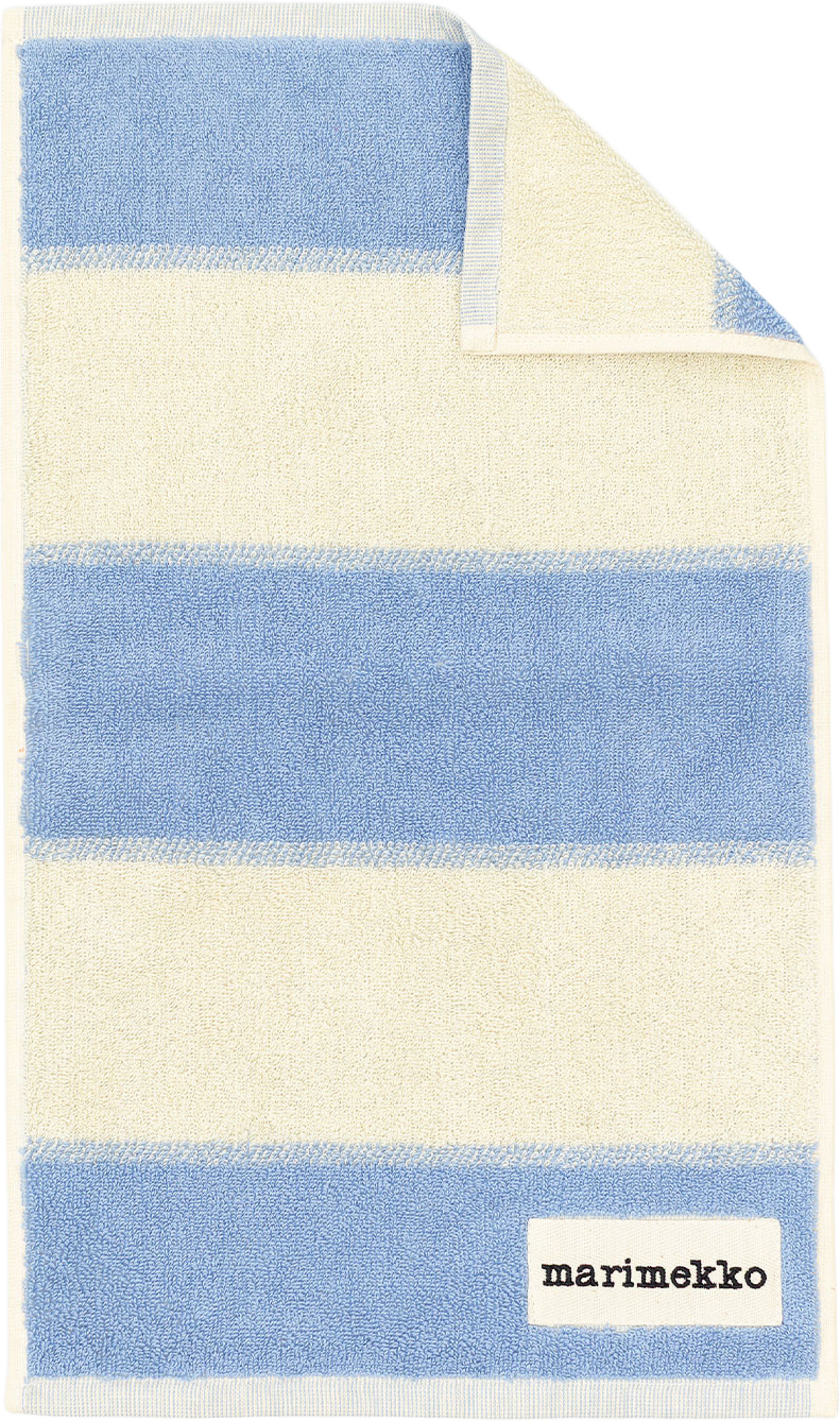 Galleria Guest Towel 30x50cm, från Marimekko, i färgen Lt.blue, Melon. Klicka för att öppna bilden i stort format