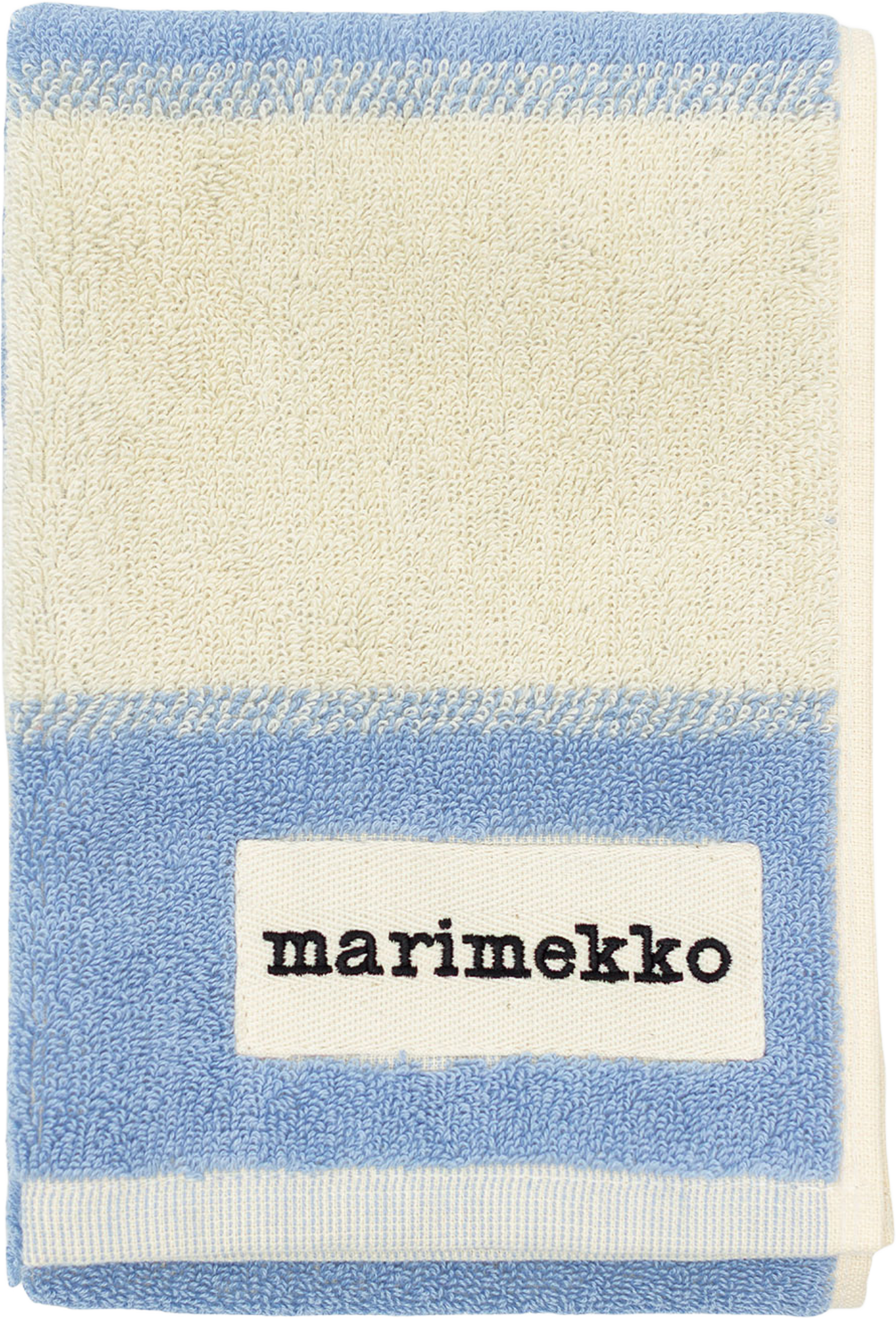 Galleria Guest Towel 30x50cm, från Marimekko, i färgen Lt.blue, Melon. Klicka för att öppna bilden i stort format