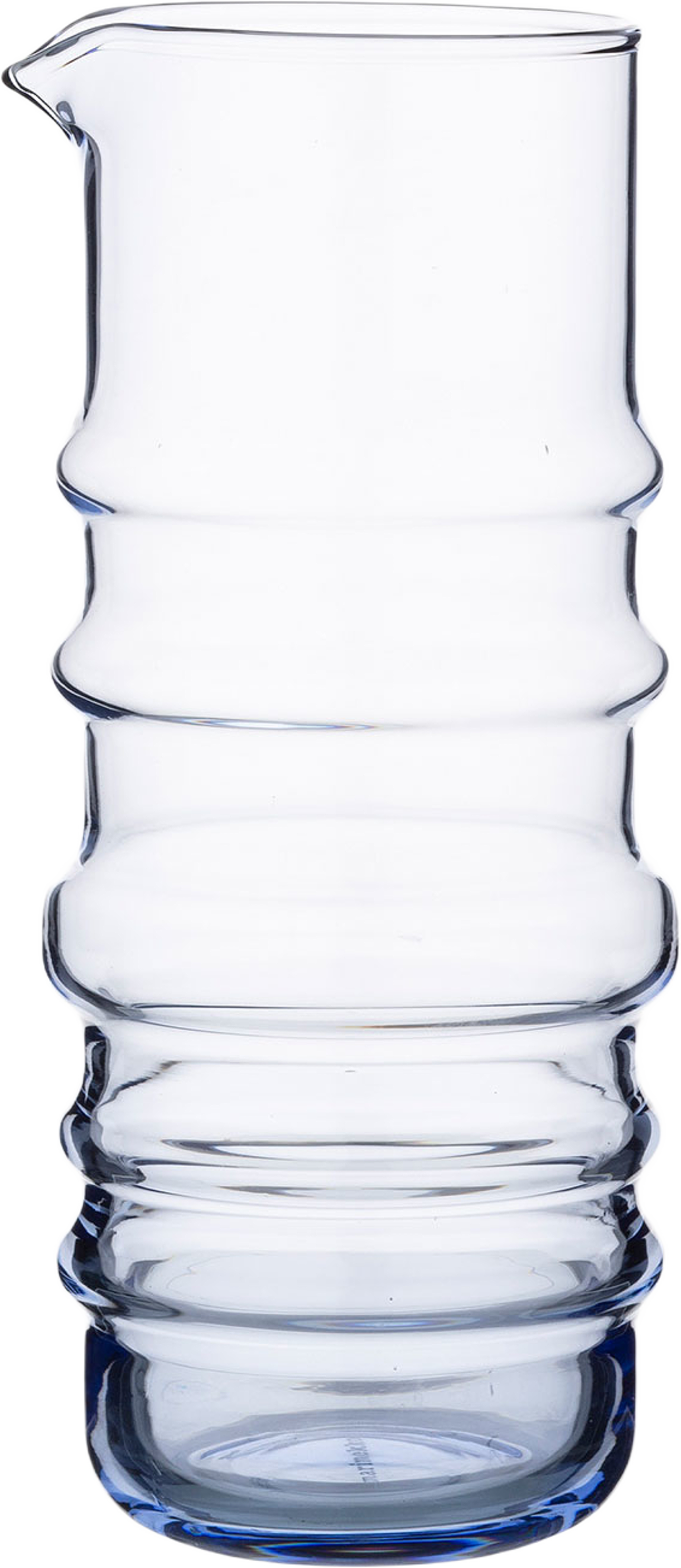 Sukat Makkaralla Glass Pitcher, från Marimekko, i färgen Lavender. Klicka för att öppna bilden i stort format