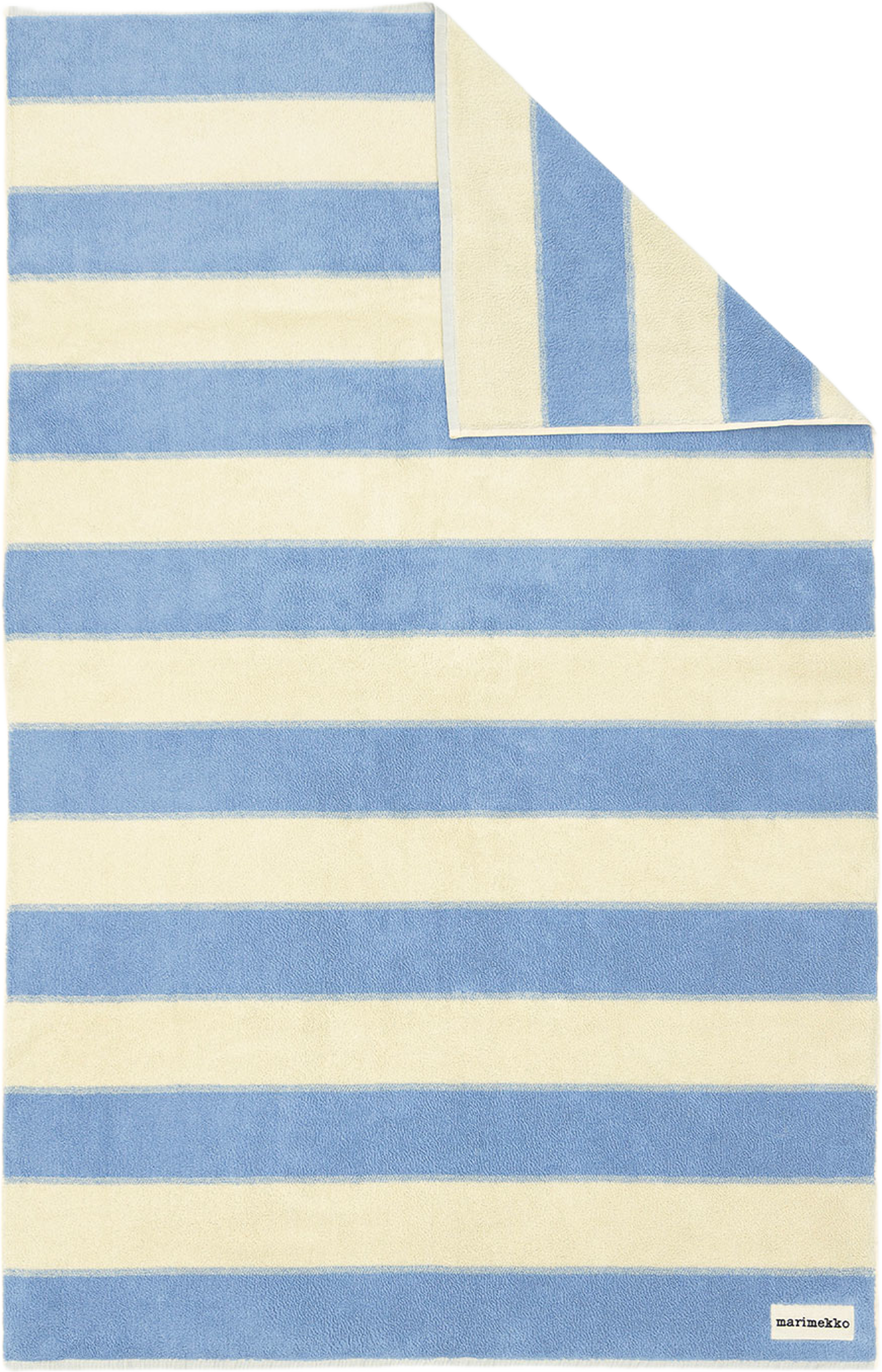 Galleria Bath Towel 100x160cm, från Marimekko, i färgen Lt.blue, Melon. Klicka för att öppna bilden i stort format