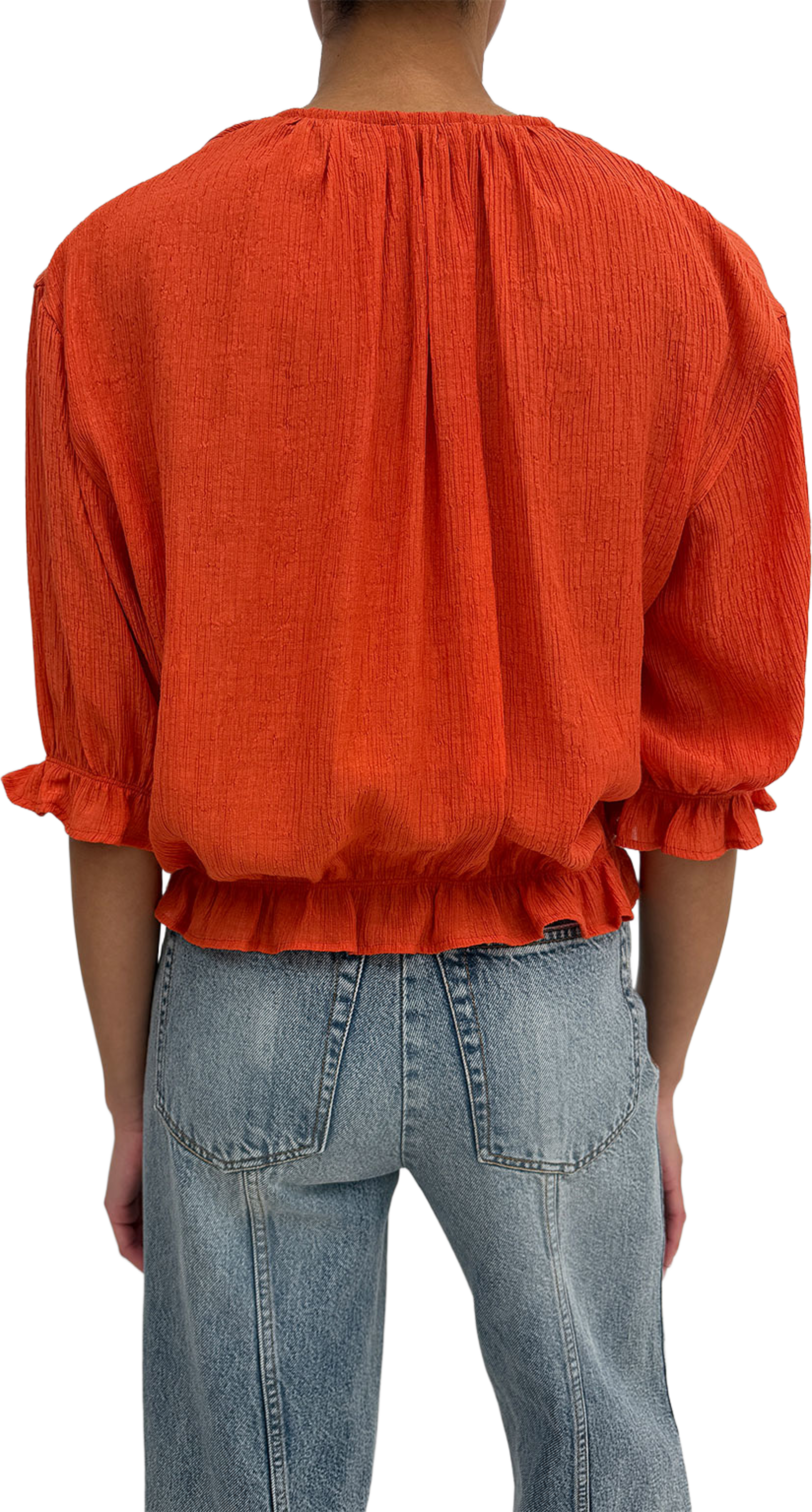 Perla Plissé, från Rodebjer, i färgen Bleachedred. Klicka för att öppna bilden i stort format