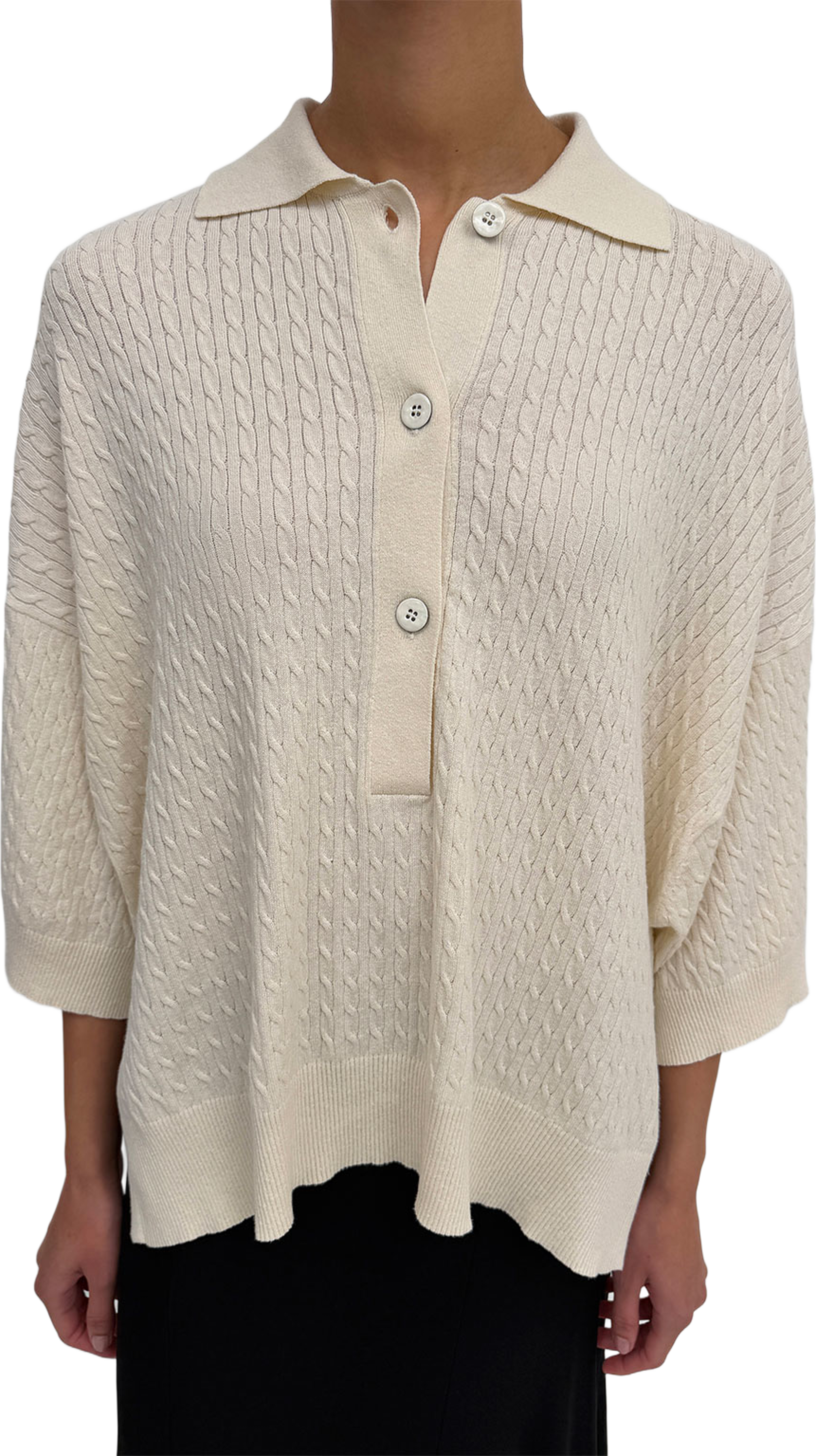 Adore Cable, från Rodebjer, i färgen Linen. Klicka för att öppna bilden i stort format