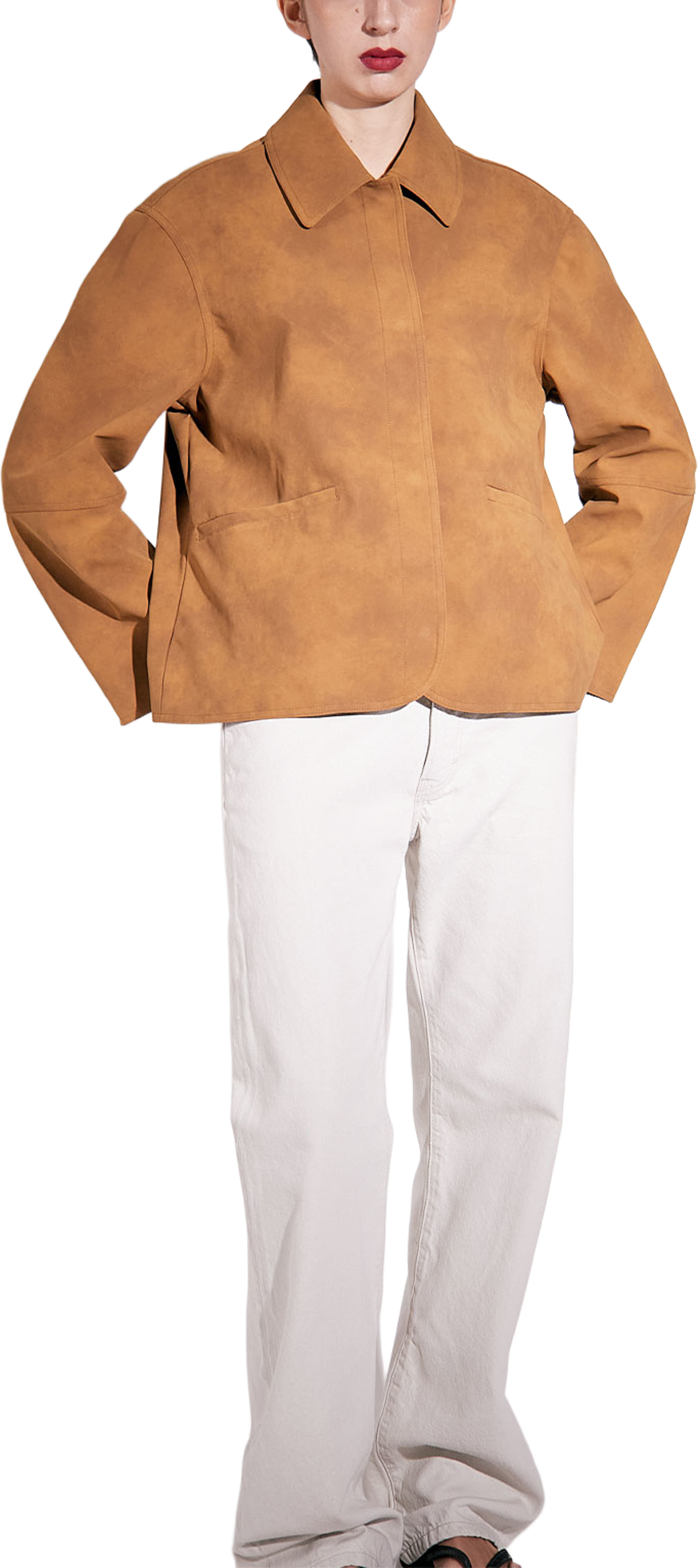 Kai Faux Suede, från Brixtol Textiles, i färgen Tan. Klicka för att öppna bilden i stort format