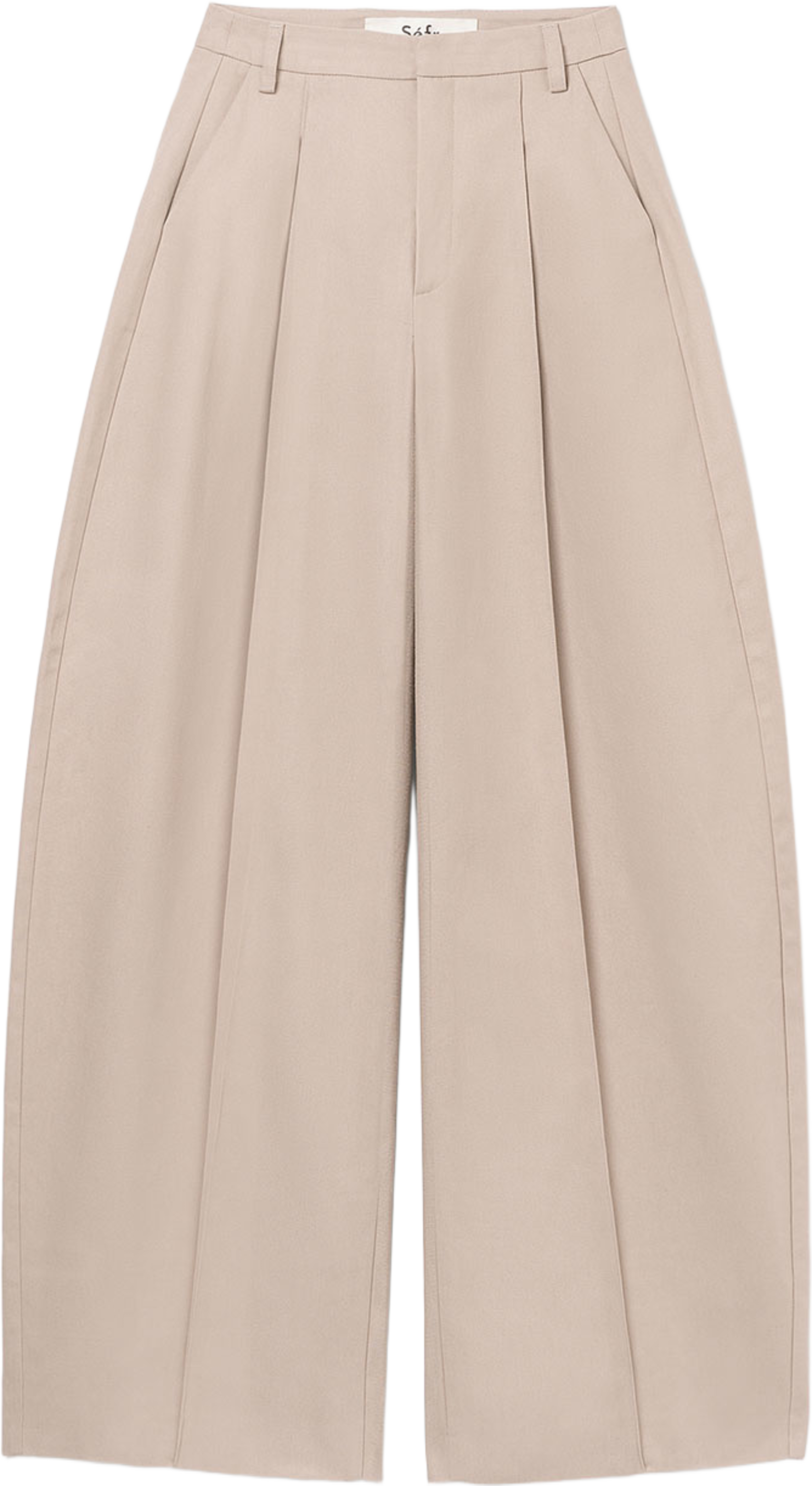 Nantia Trouser, från SÉFR, i färgen Austere Beige Cotton. Klicka för att öppna bilden i stort format