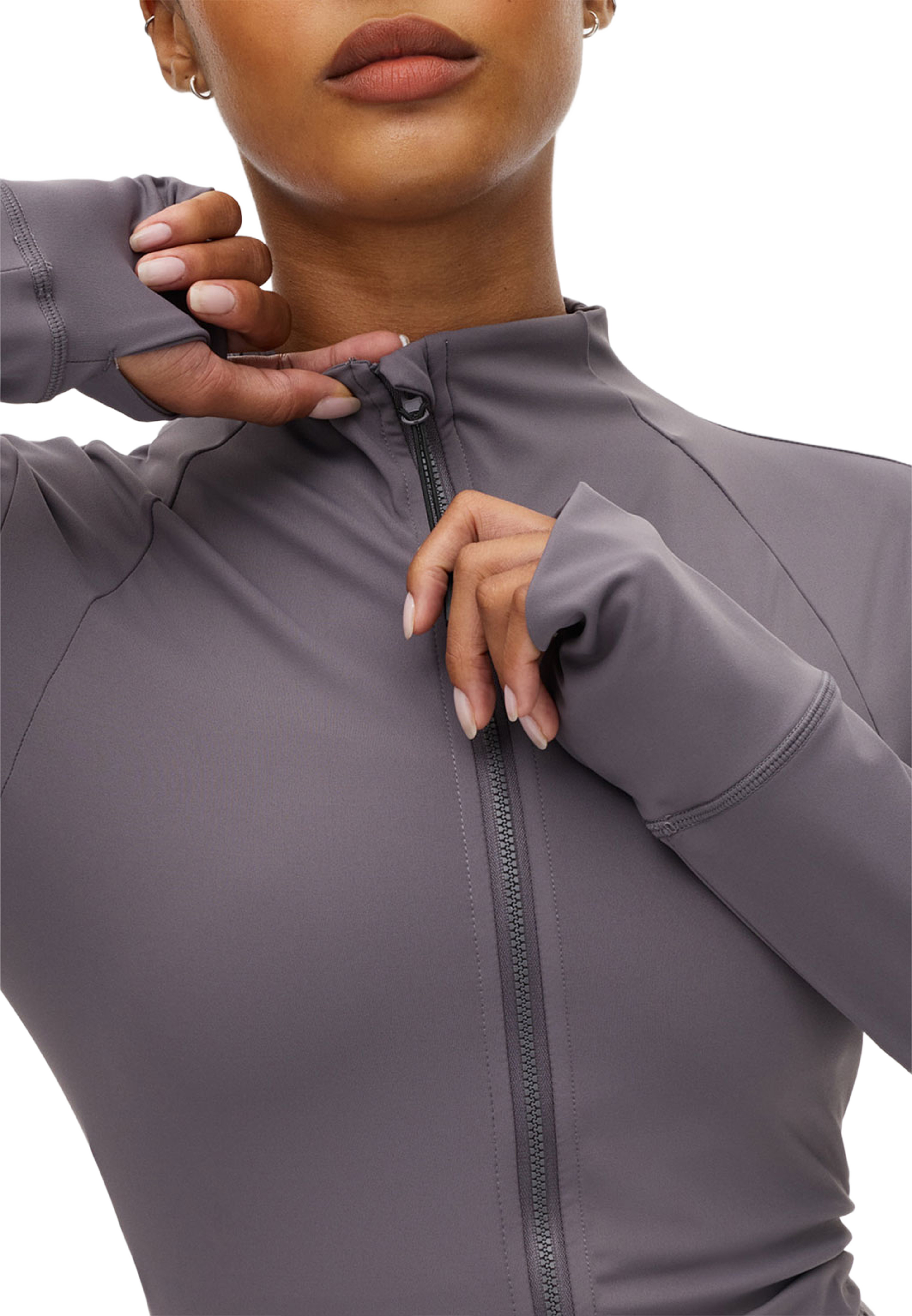 Legacy Full Zip, från Röhnisch, i färgen Smoky Lavendel. Klicka för att öppna bilden i stort format