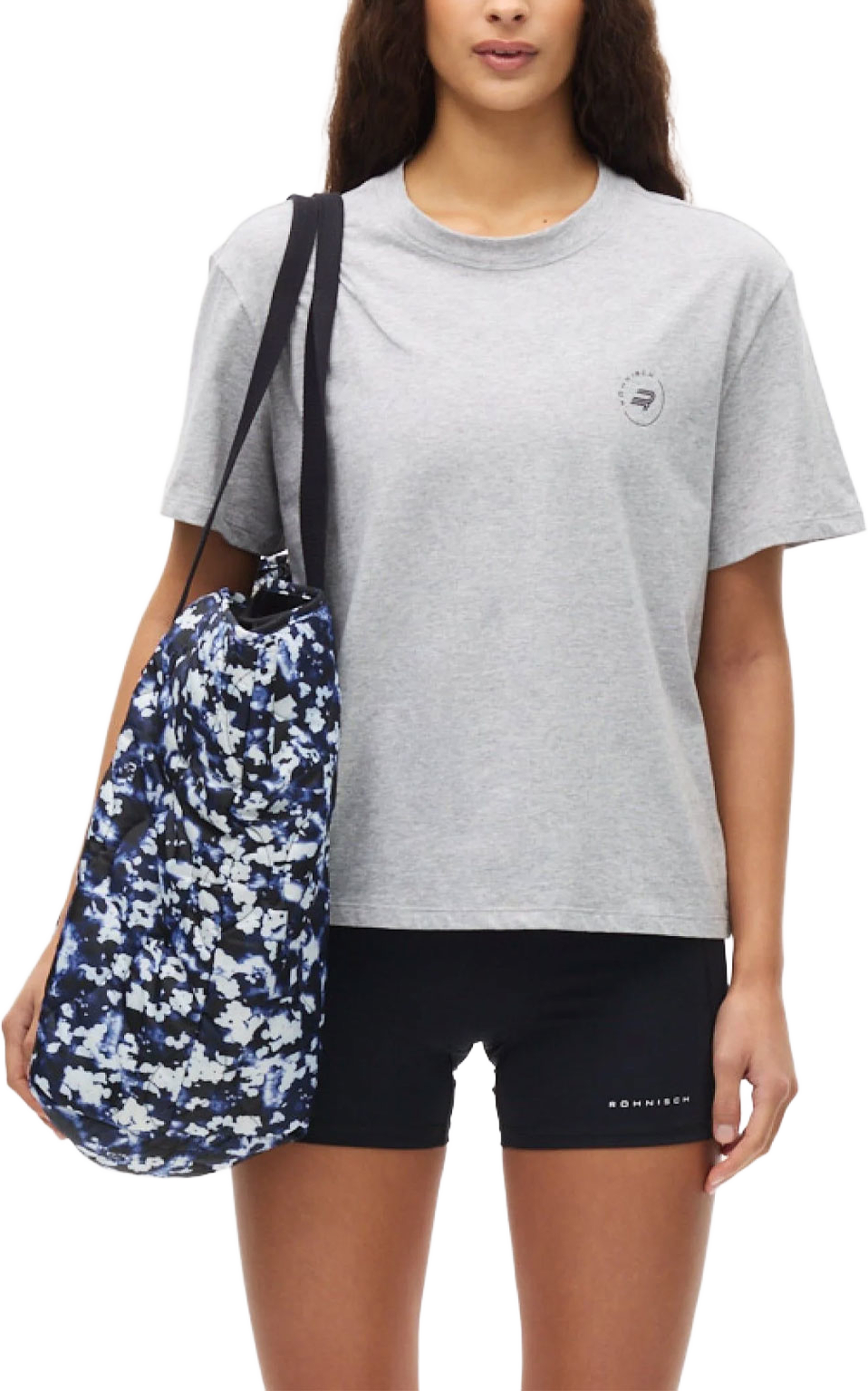 Quilt Tote Bag, från Röhnisch, i färgen Indigo Bloom. Klicka för att öppna bilden i stort format