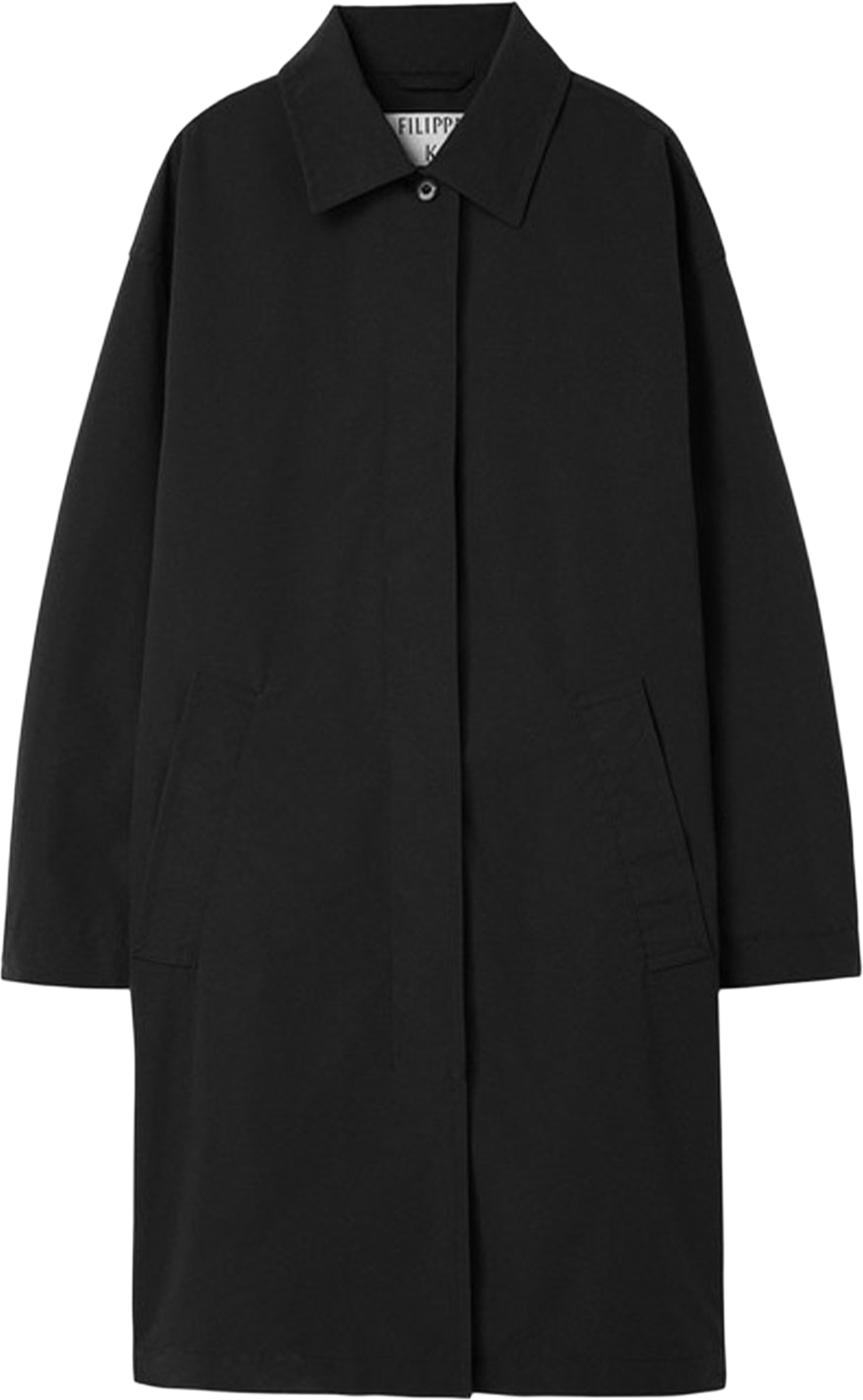 Cassie Car Coat, från Filippa K, i färgen Black. Klicka för att öppna bilden i stort format