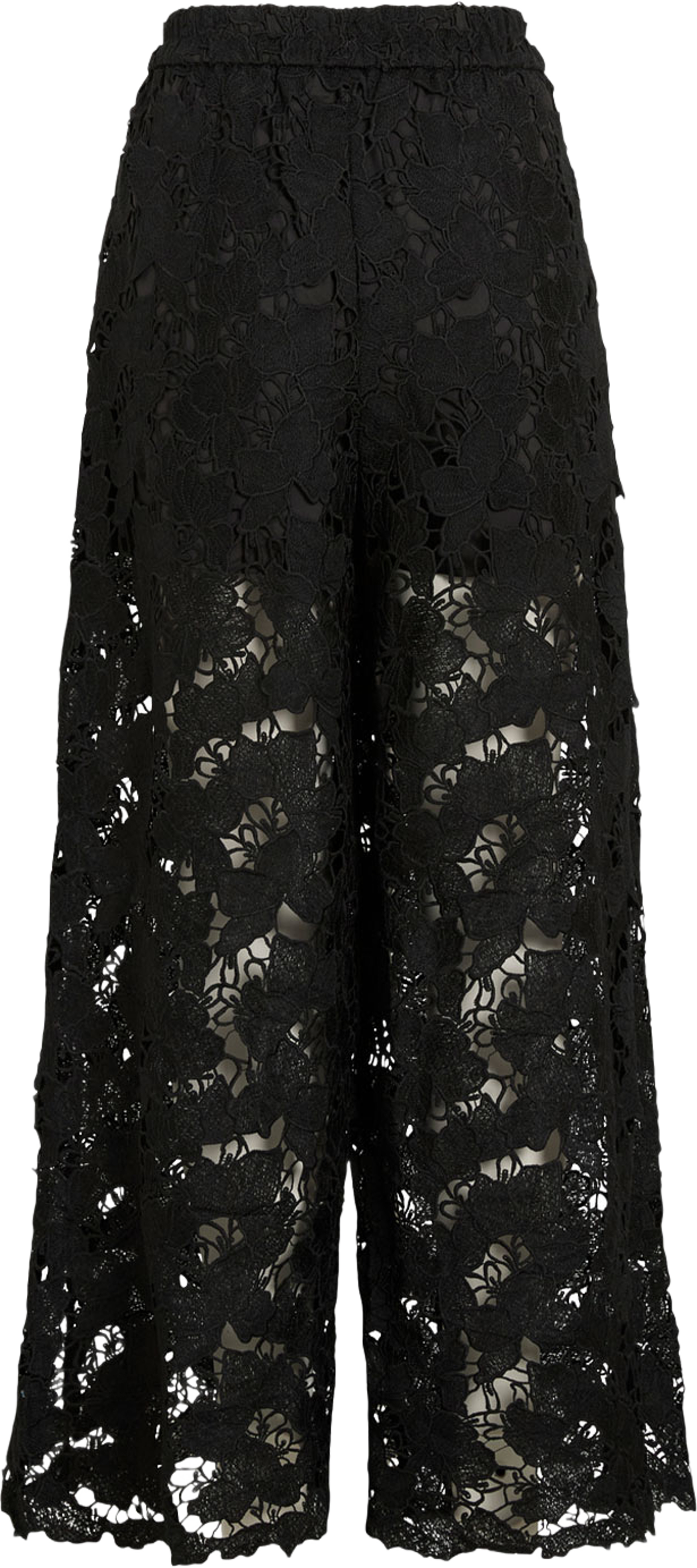 VIHYLDE HW NEW LACE PANT, från Vila, i färgen Black. Klicka för att öppna bilden i stort format