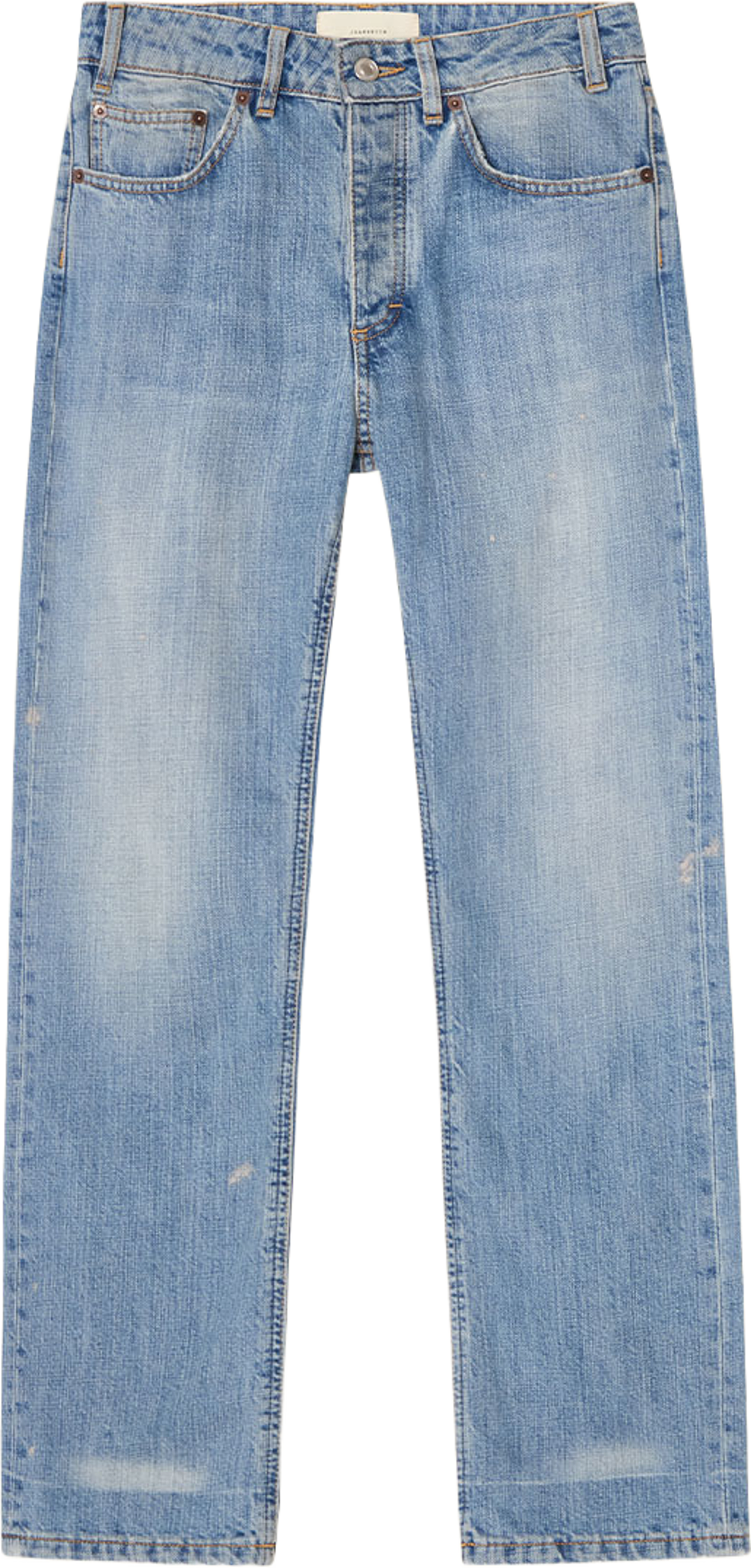 Sisli Cropped, från Jeanerica, i färgen Light Blue Righe. Klicka för att öppna bilden i stort format