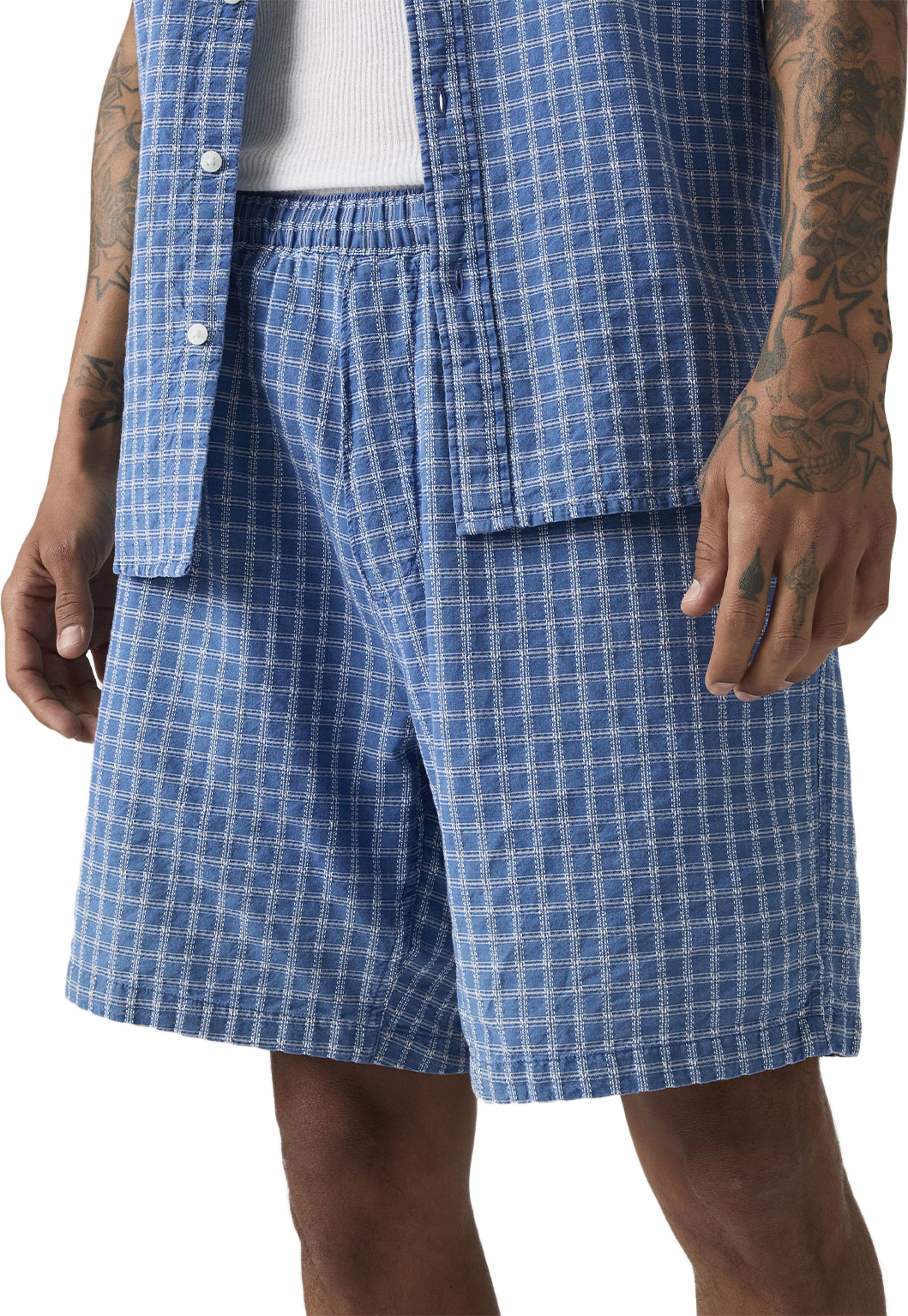 Boxer Shorts, från Levi's, i färgen Med Indigo - Flat Finish. Klicka för att öppna bilden i stort format