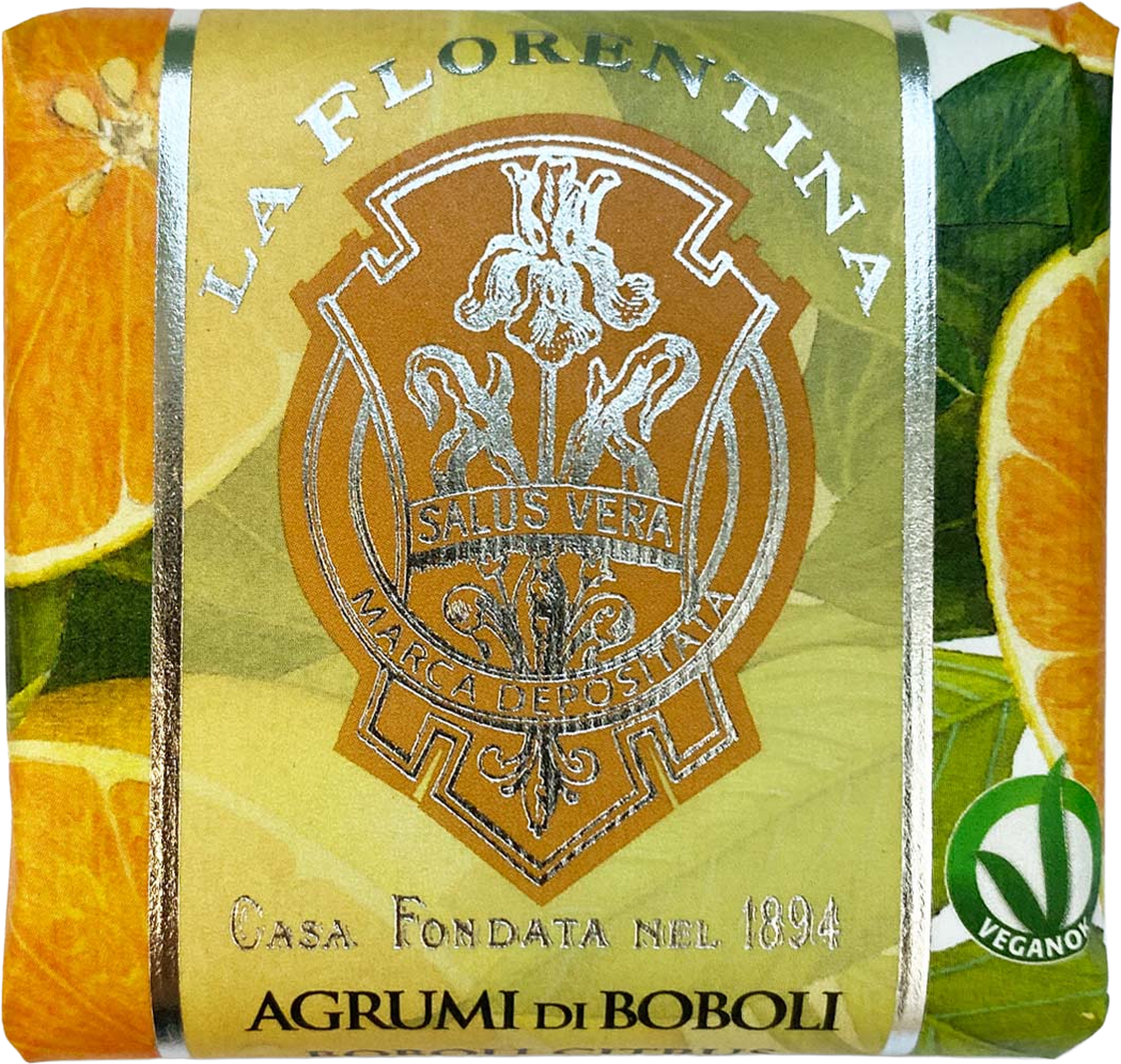Soap Boboli Citrus, från La Florentina. Klicka för att öppna bilden i stort format