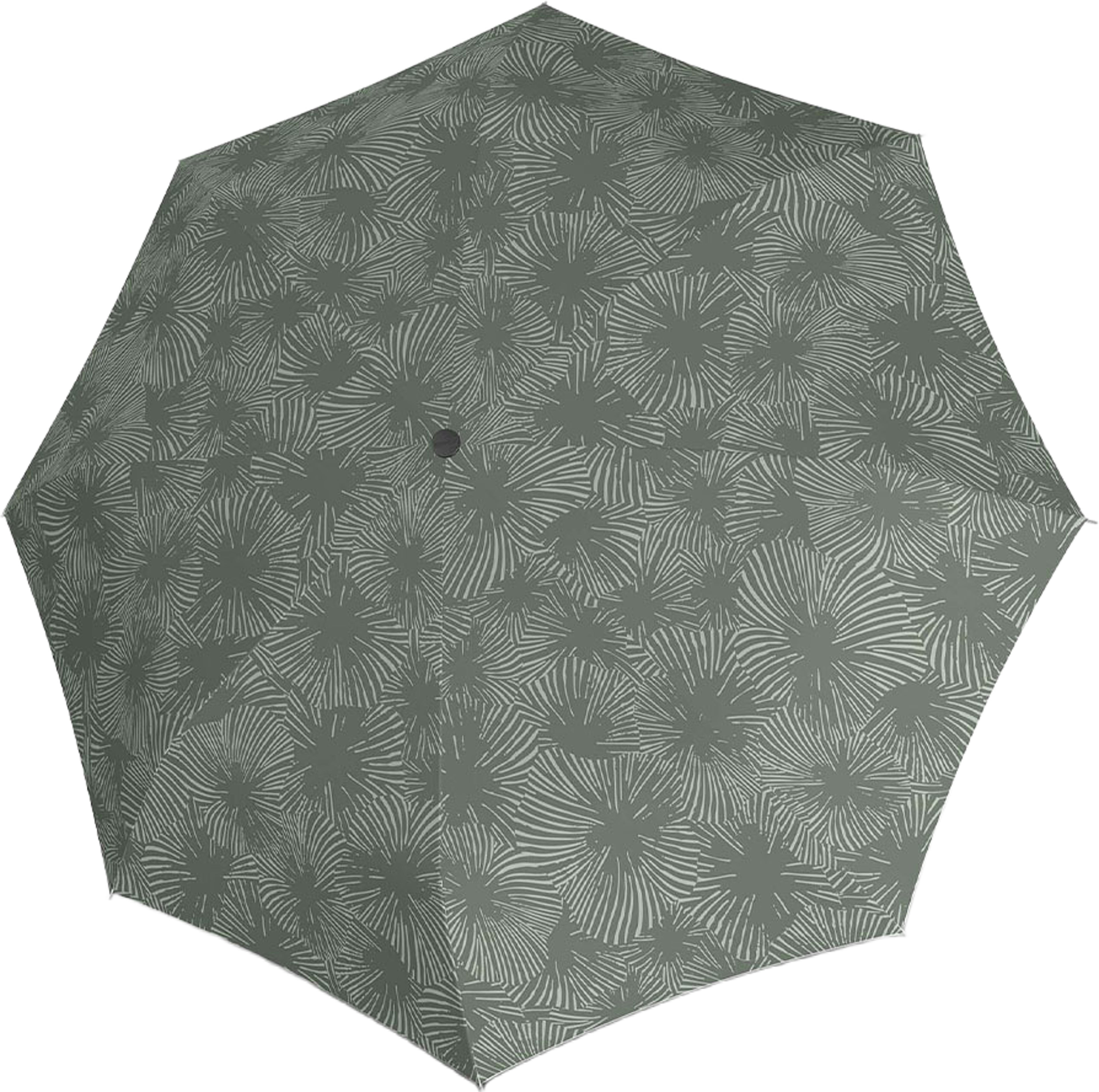 T.200 Medium duomatic, från Knirps, i färgen Doodle Agave. Klicka för att öppna bilden i stort format