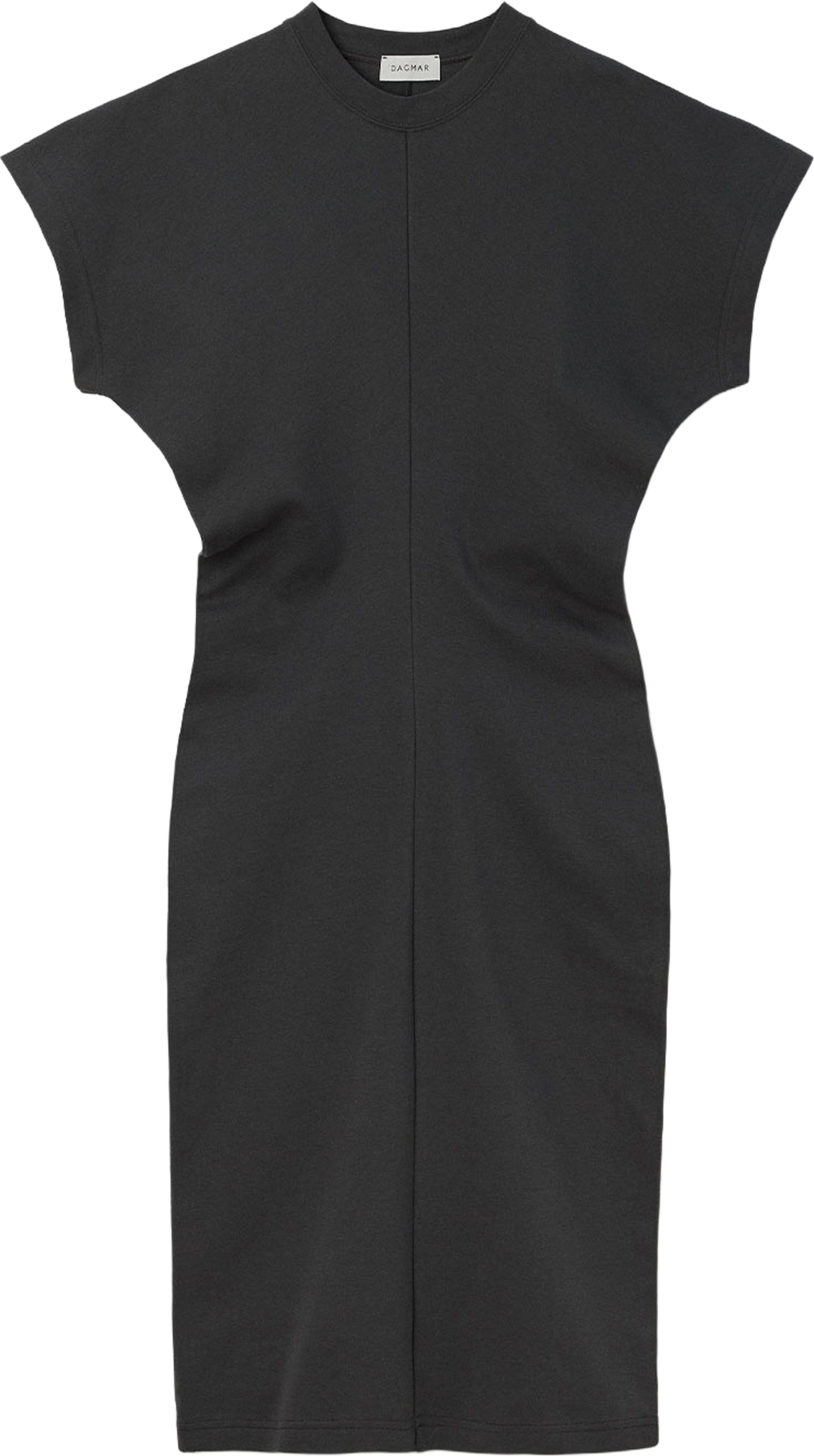 STRETCH JERSEY DRESS, från Dagmar, i färgen Washed Black. Klicka för att öppna bilden i stort format