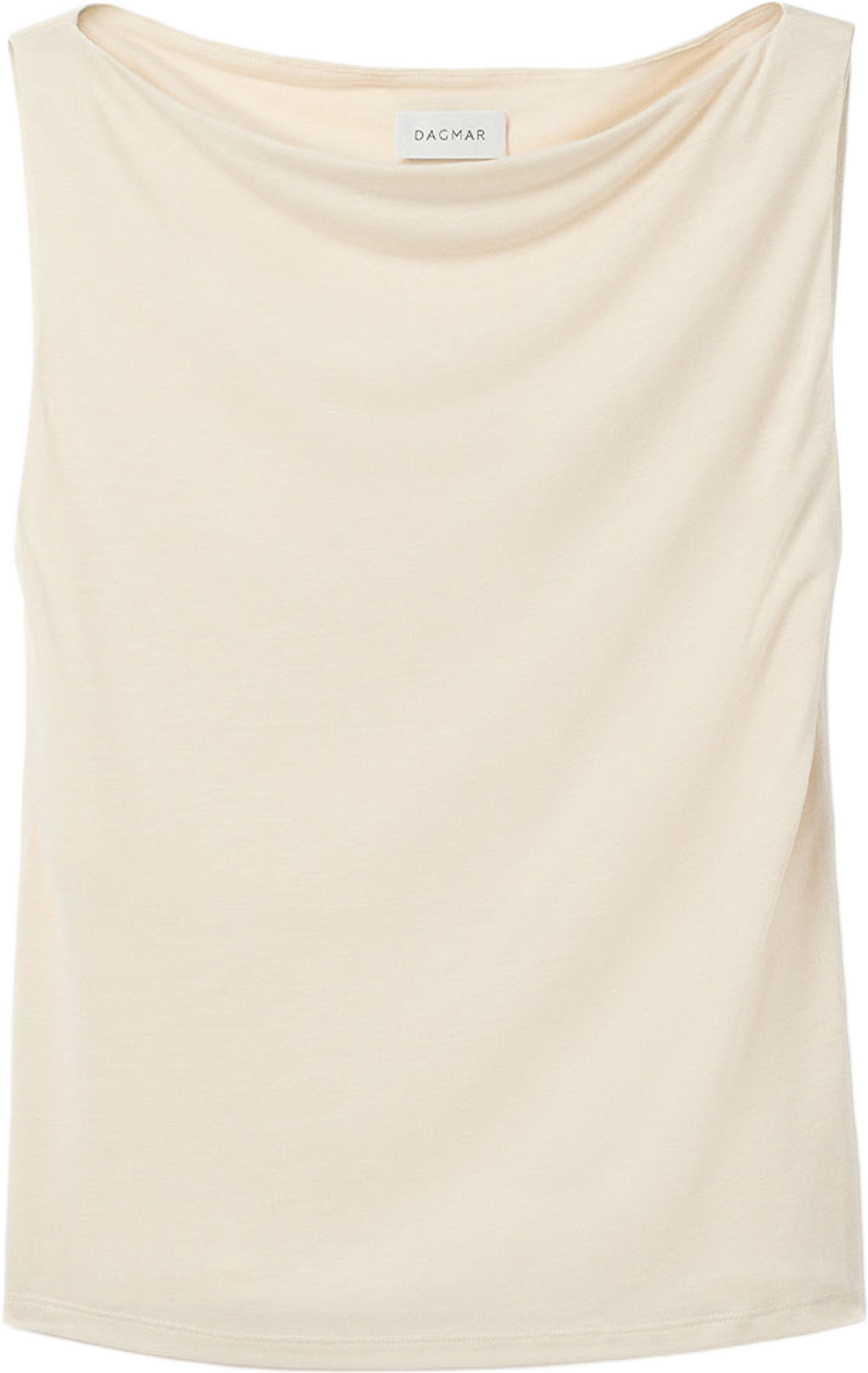 SQUARE NECK TOP, från Dagmar, i färgen Cream White. Klicka för att öppna bilden i stort format