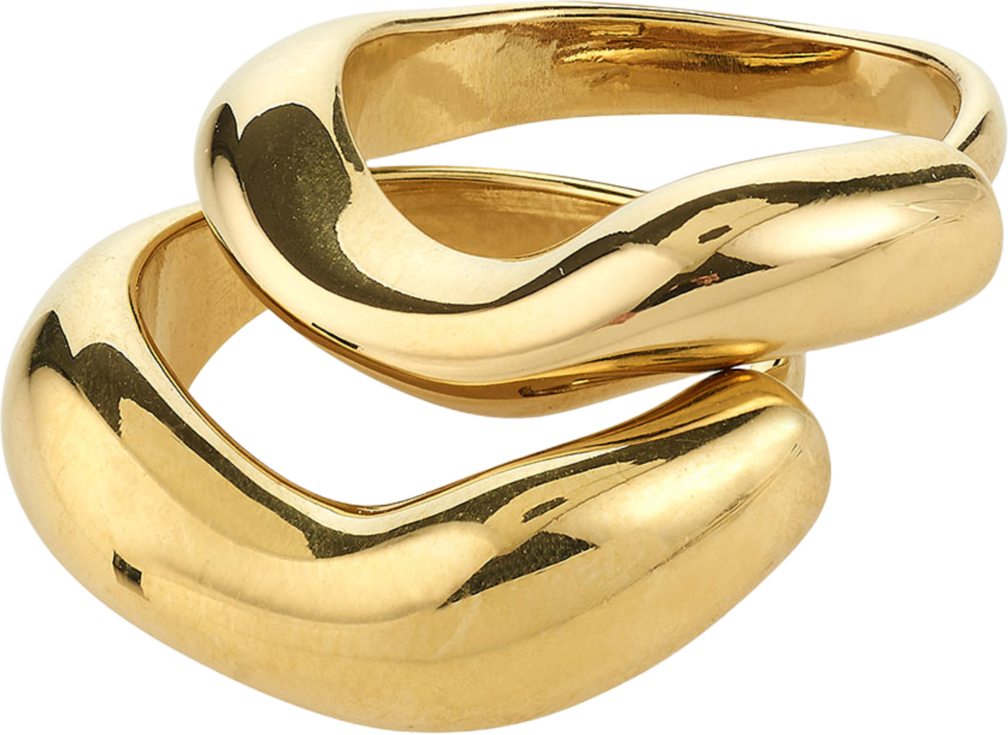 CALLAWAY rings 2-in-1 set, gold-plated, från Pilgrim, i färgen Gold Plated. Klicka för att öppna bilden i stort format