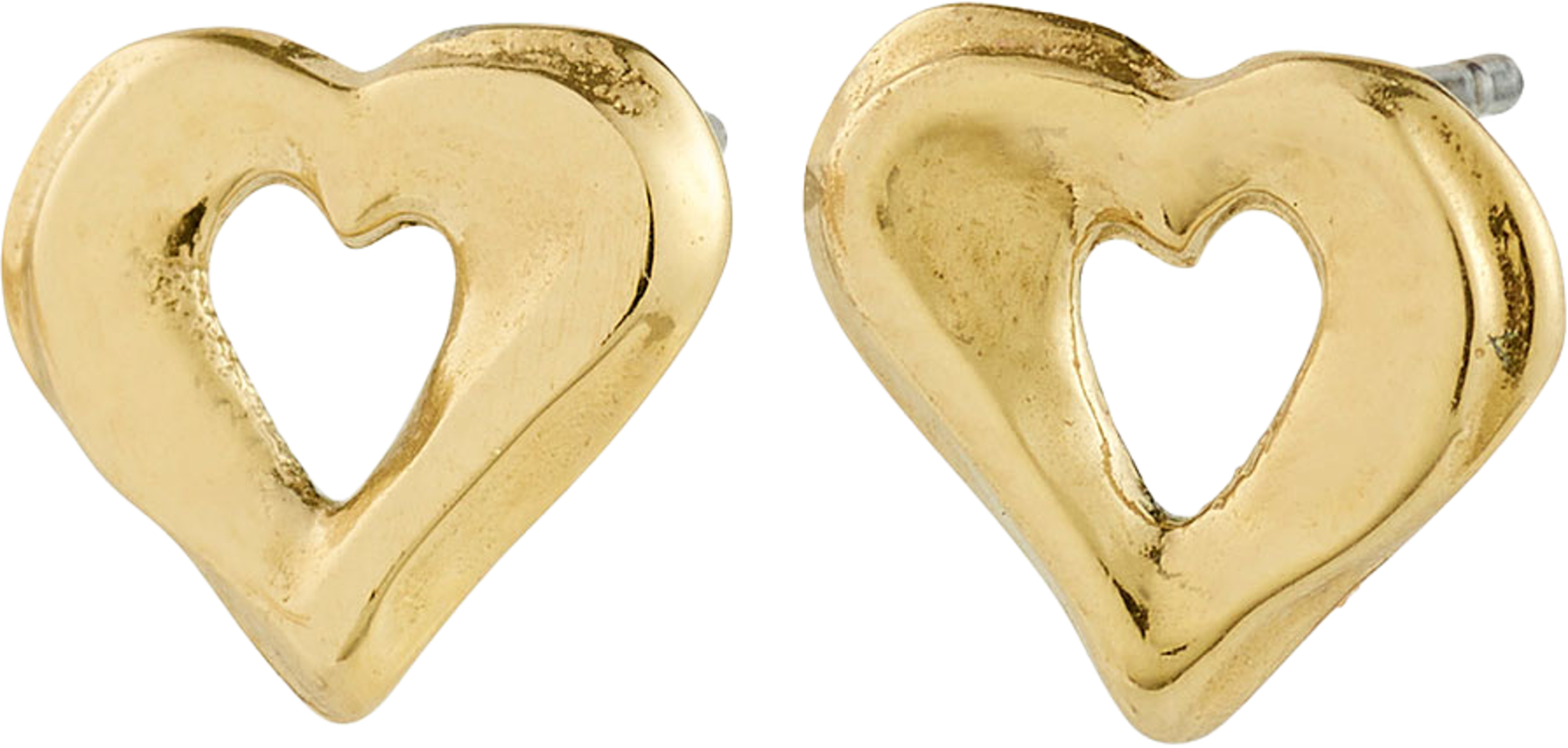 IRIS earrings gold-plated, från Pilgrim, i färgen Gold Plated. Klicka för att öppna bilden i stort format