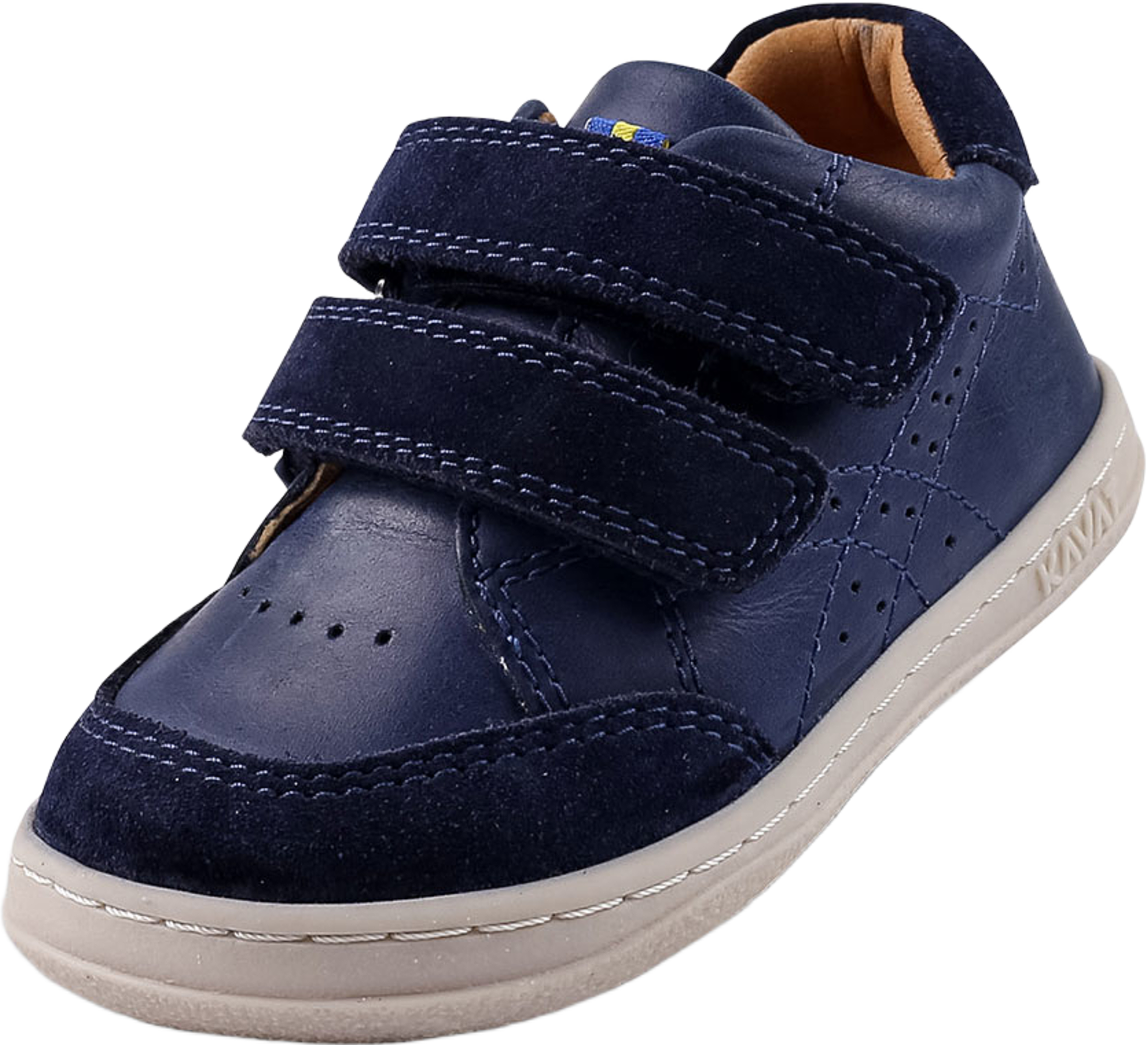 Sneakers Söderhamn Barefoot, från Kavat, i färgen Navy. Klicka för att öppna bilden i stort format