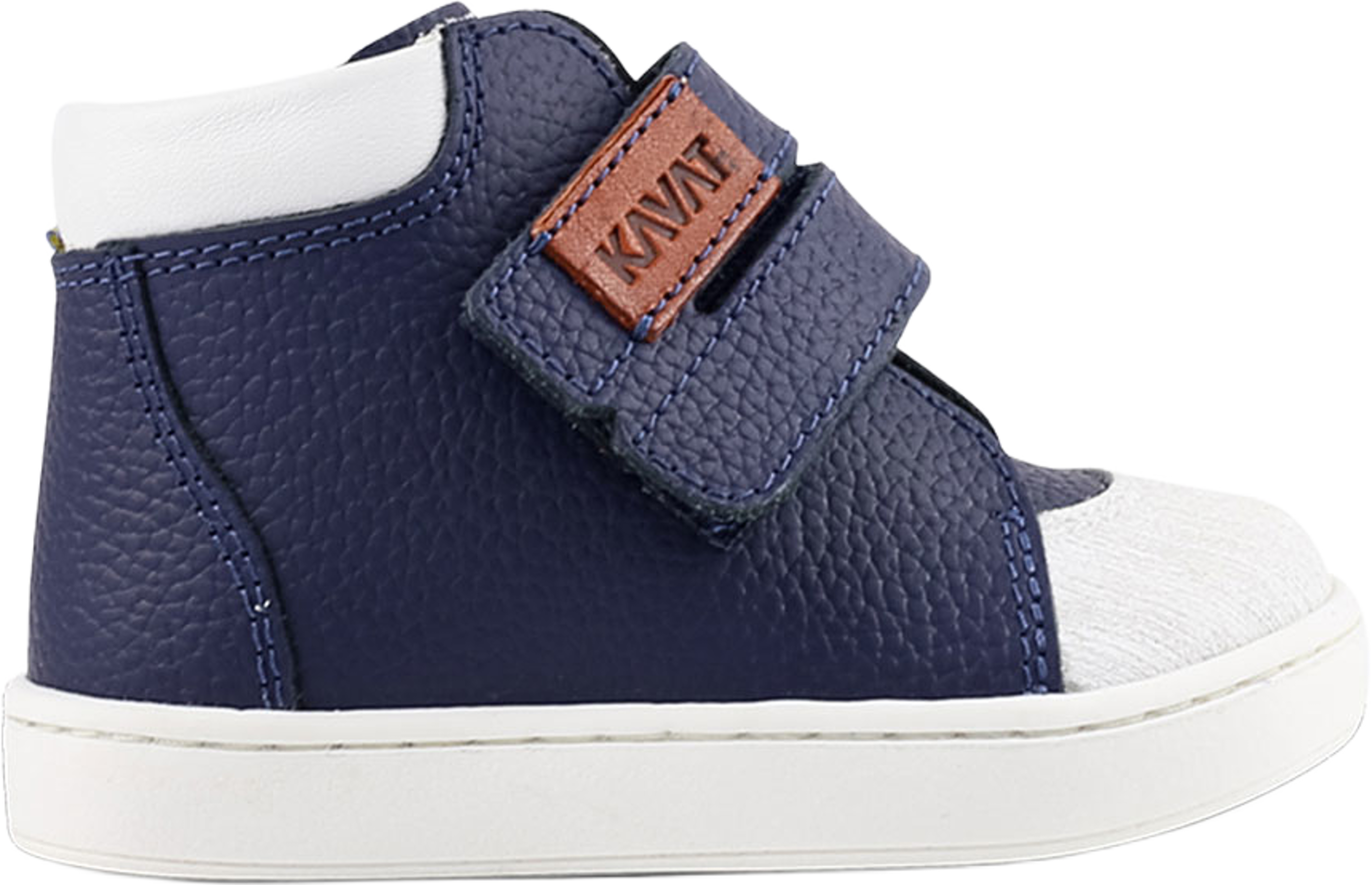 Skor Fiskeby, från Kavat, i färgen Navy. Klicka för att öppna bilden i stort format