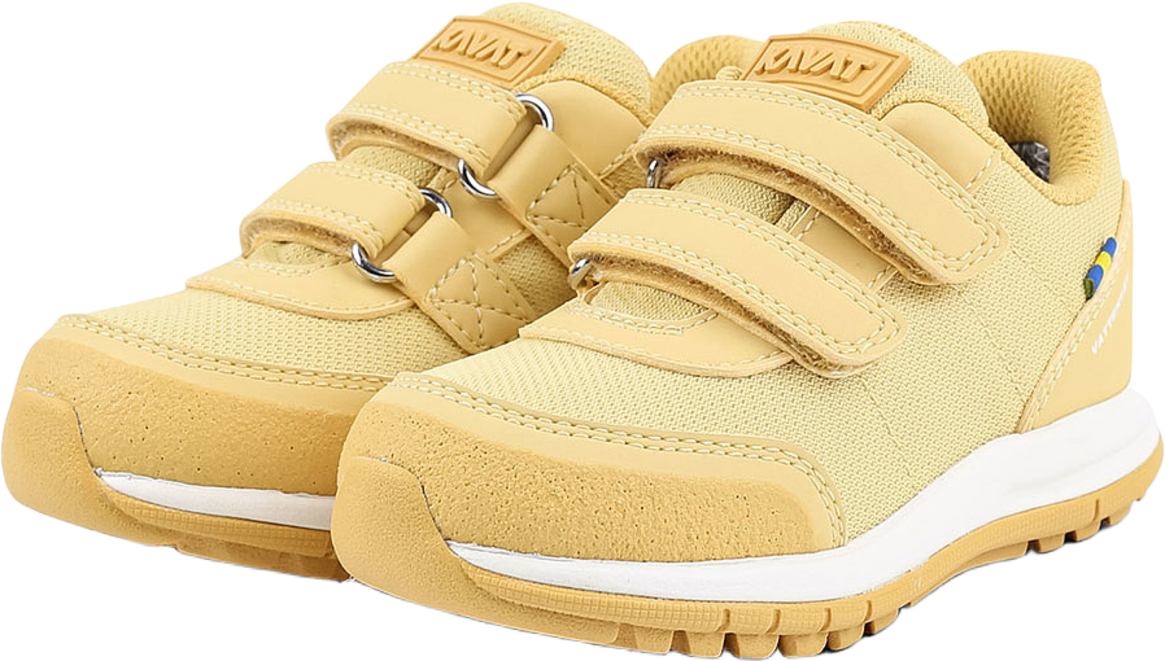 Vattentäta sneakers Halland, från Kavat, i färgen Soft Sun. Klicka för att öppna bilden i stort format