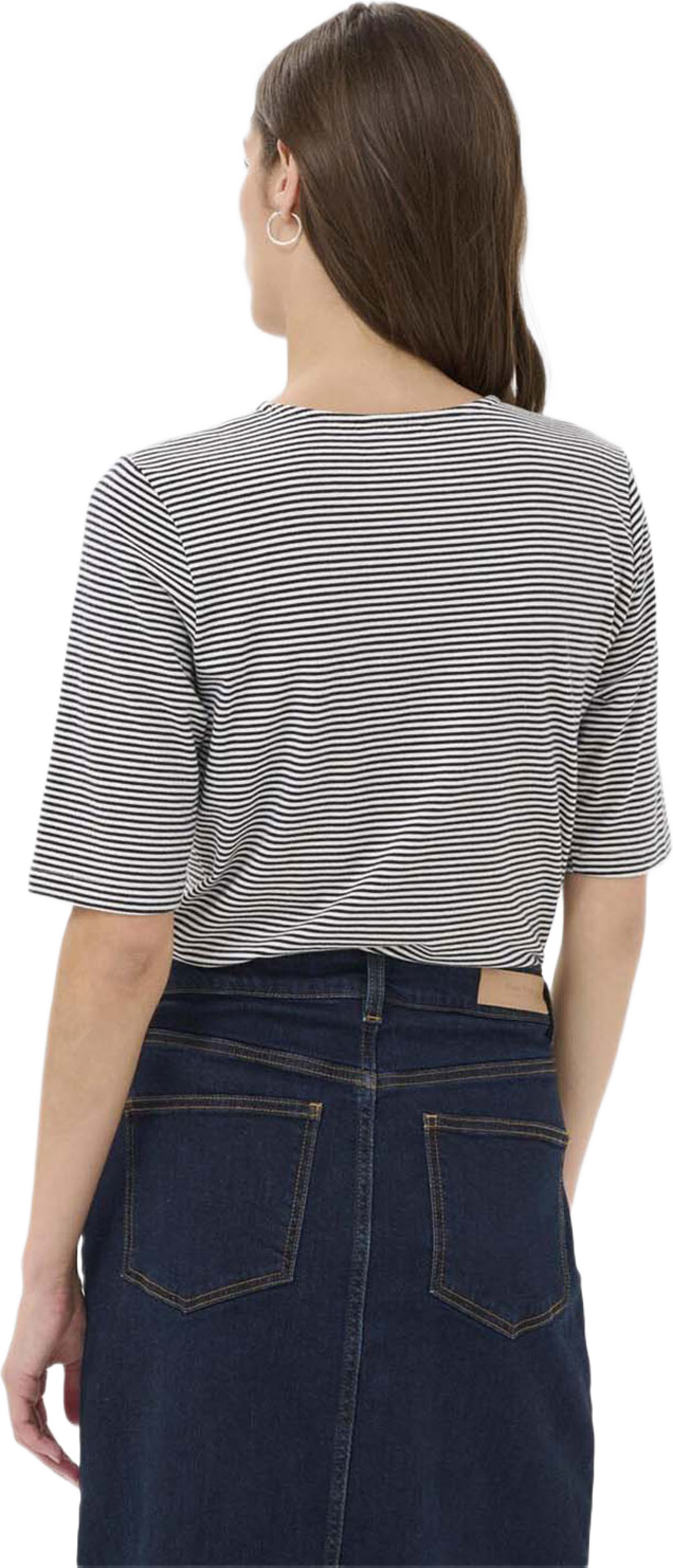 NemiPW T-shirt, från Part Two, i färgen Dark Navy Stripe. Klicka för att öppna bilden i stort format